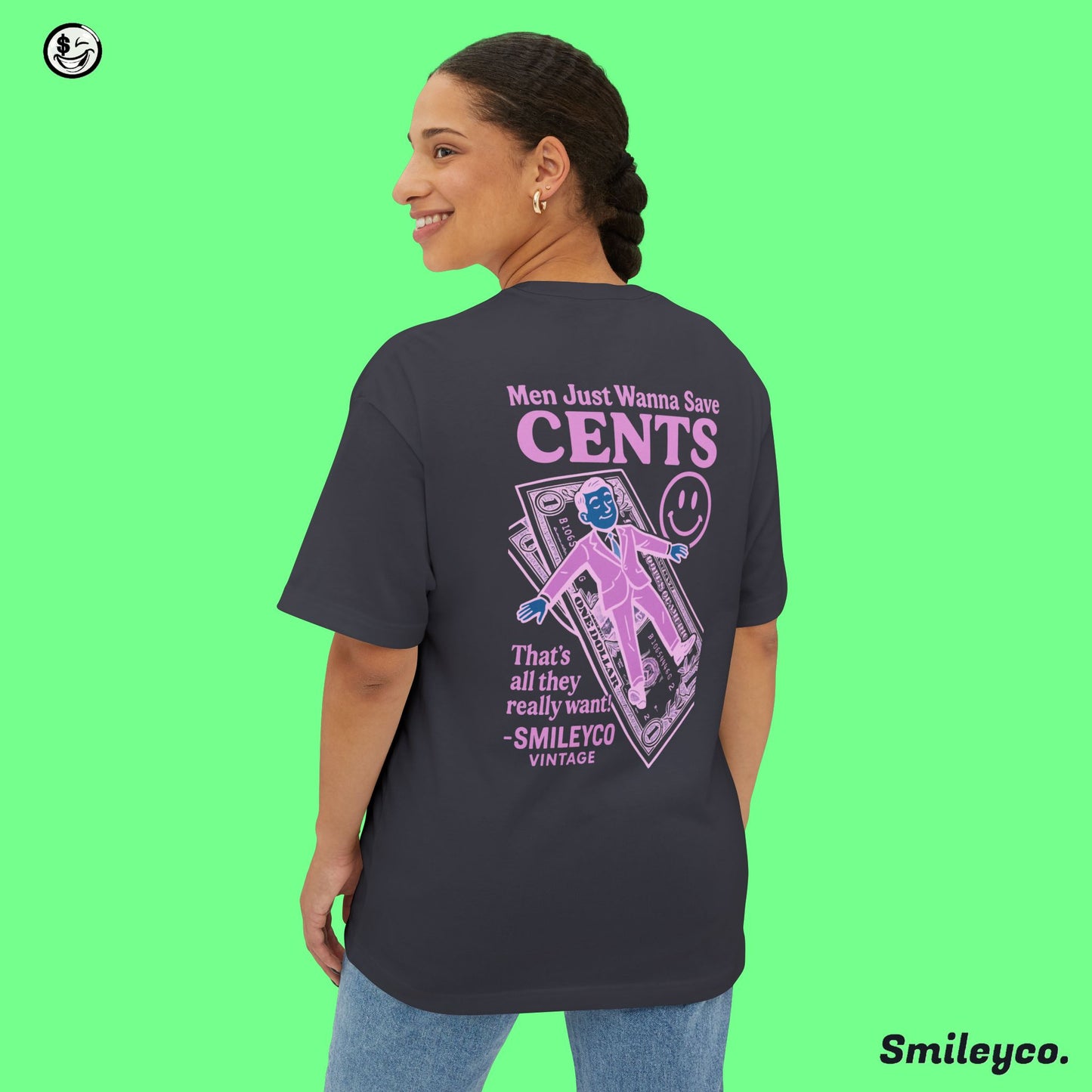 Vintage Smileyco Tee Shirt