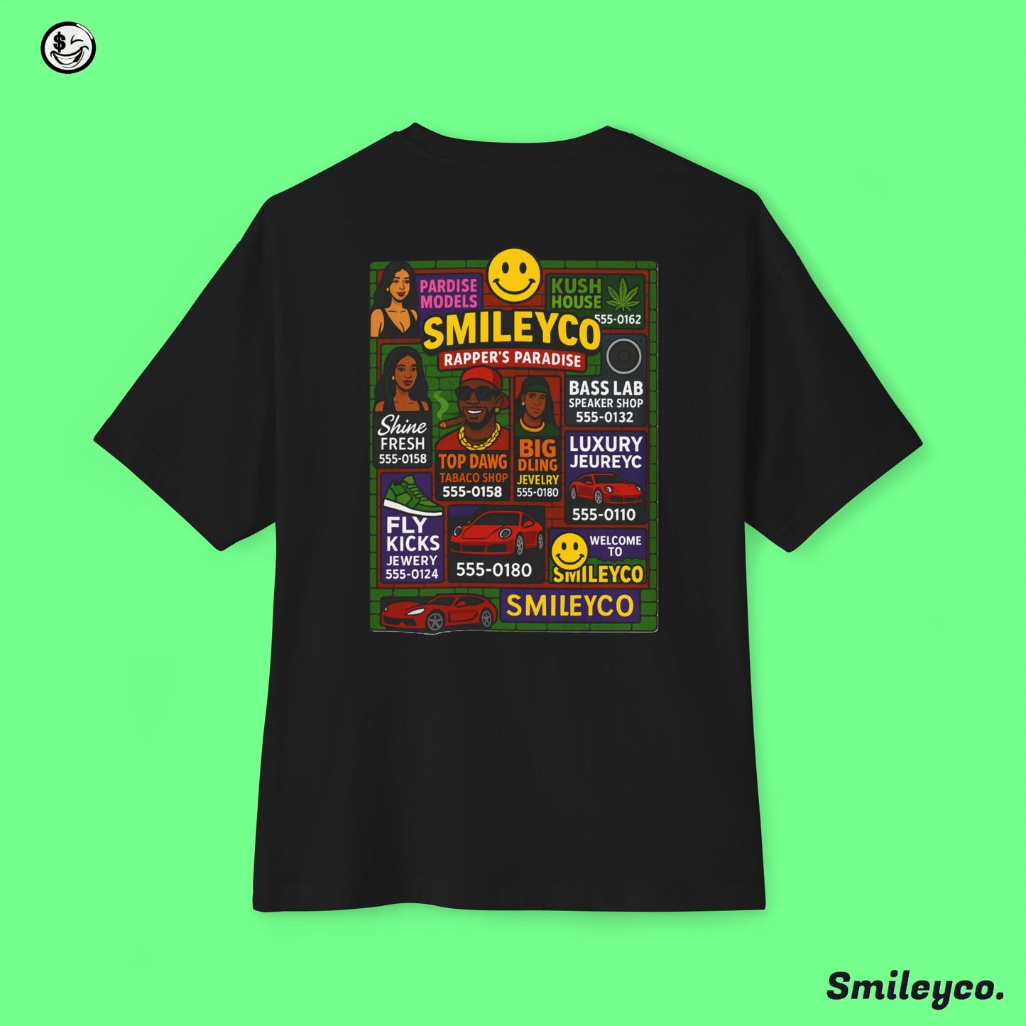 Welcome Boxy Tee Shirt