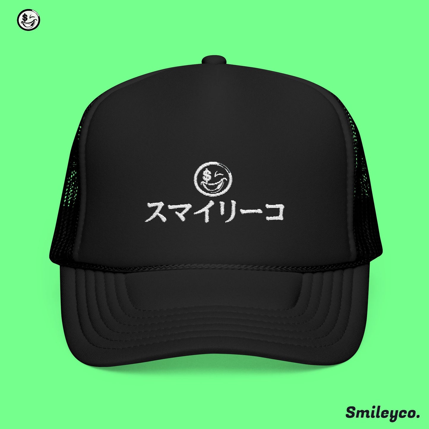 Japan Smileyco Foam Embroidered