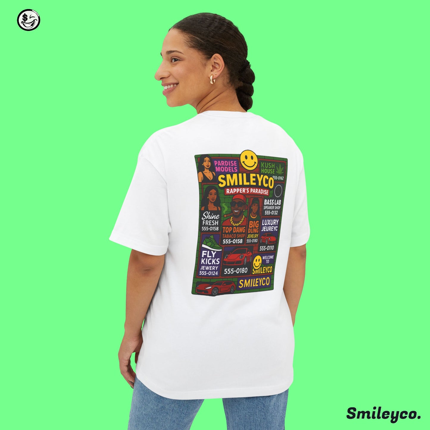 Welcome Boxy Tee Shirt