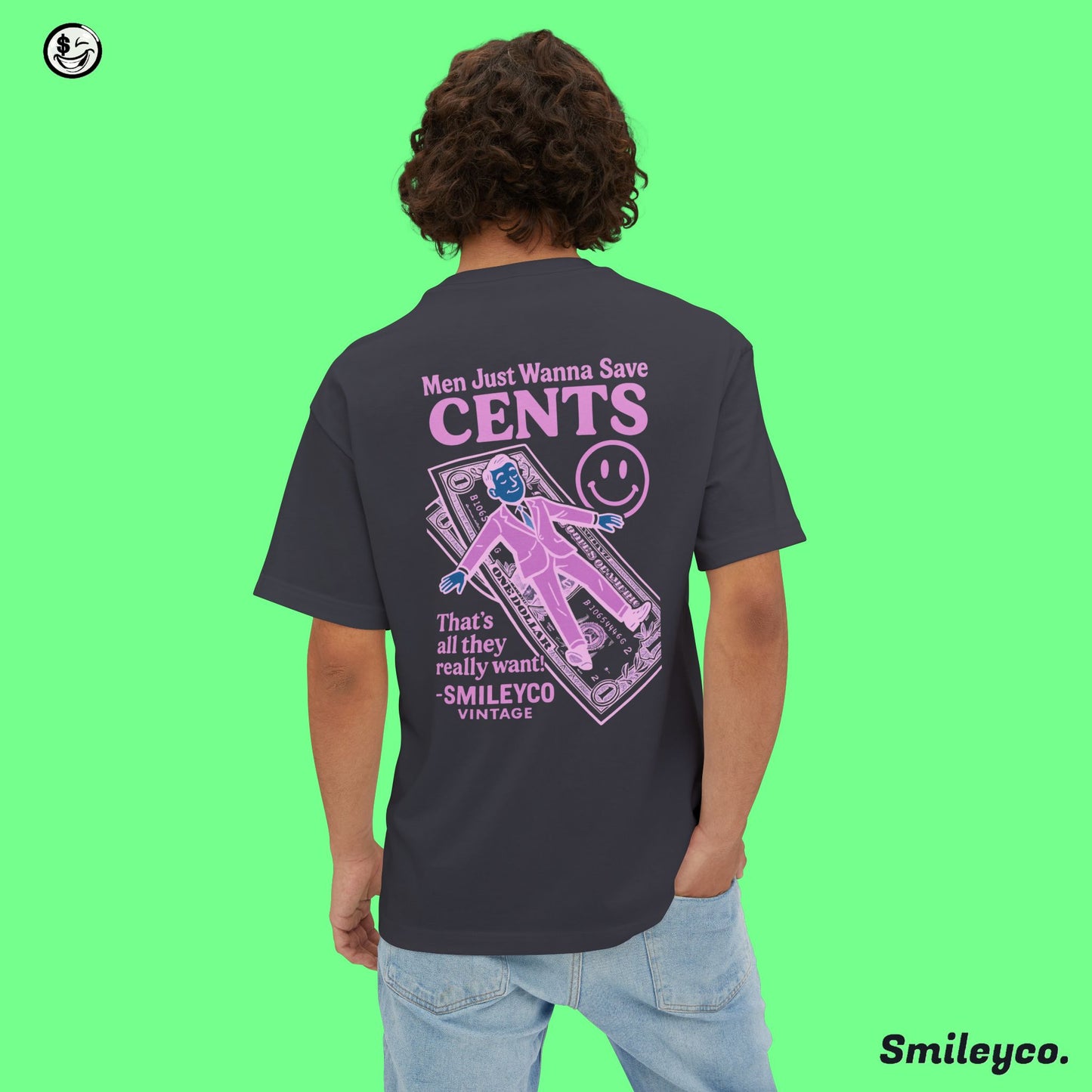 Vintage Smileyco Tee Shirt