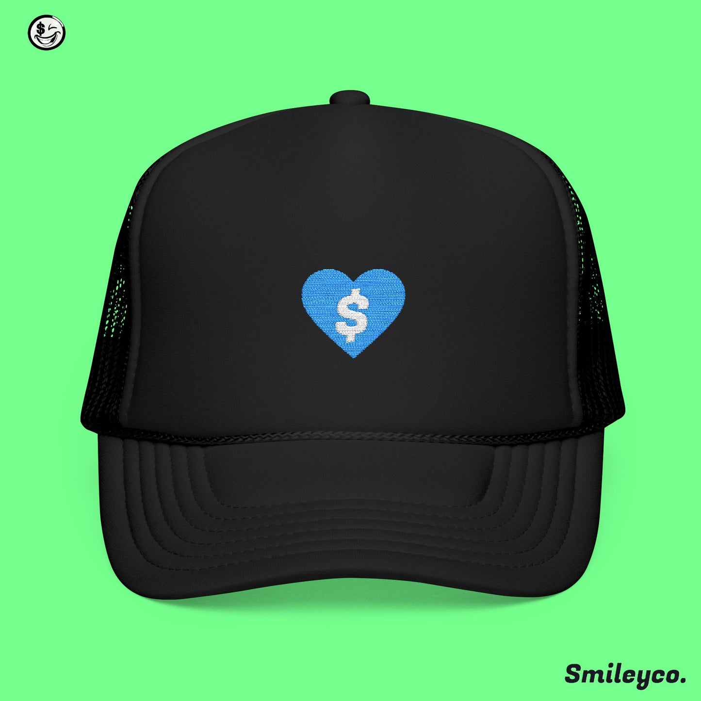 Love Money Foam Embroidered