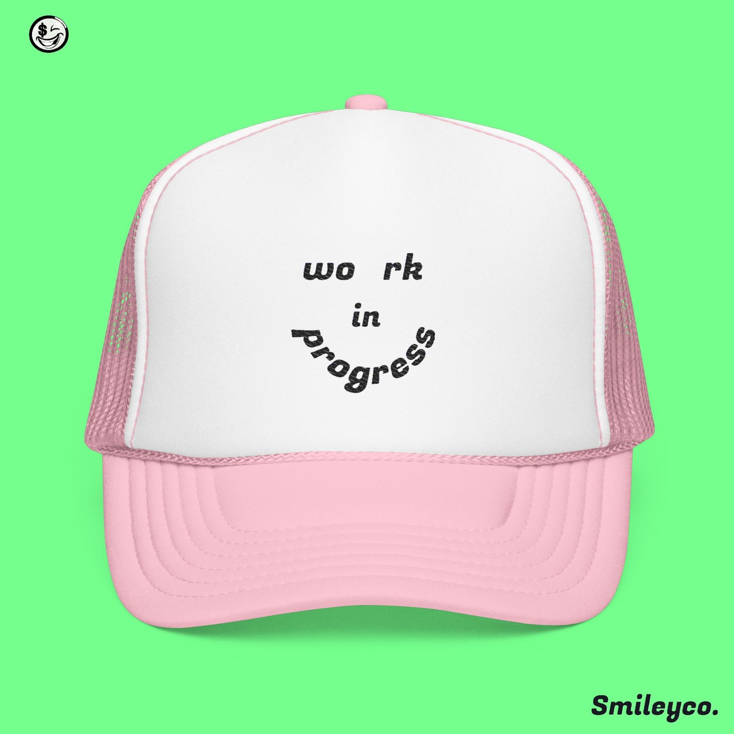 Work in Progres Foam Embroidered