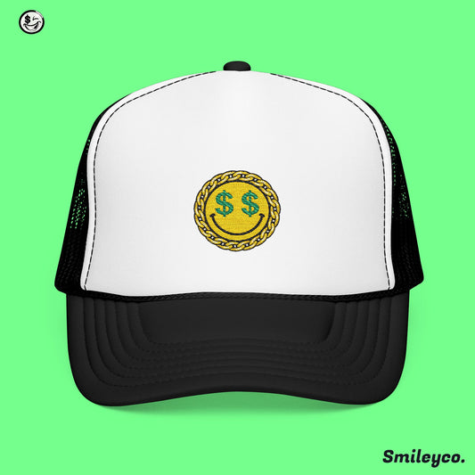 Green Eyes Foam Embroidered