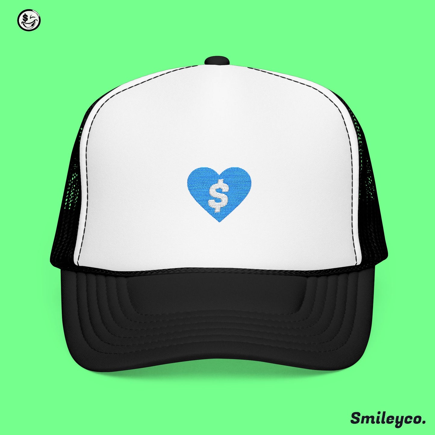 Love Money Foam Embroidered