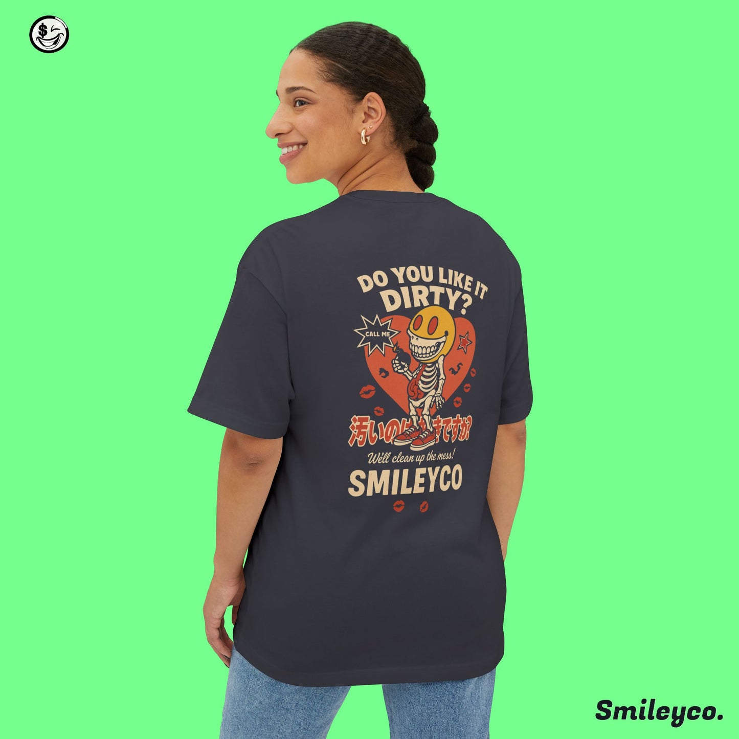 Dirty Love Boxy Tee Shirt