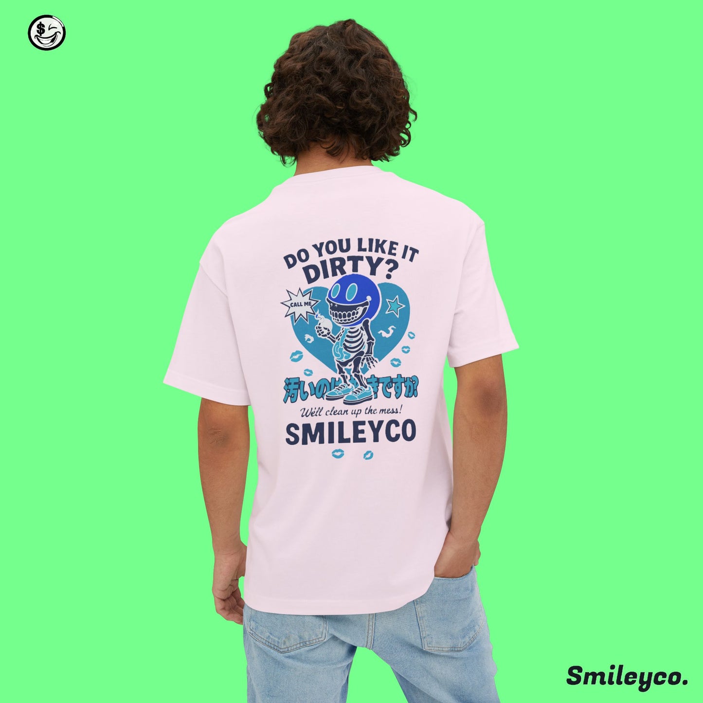 Dirty Love Boxy Tee Shirt