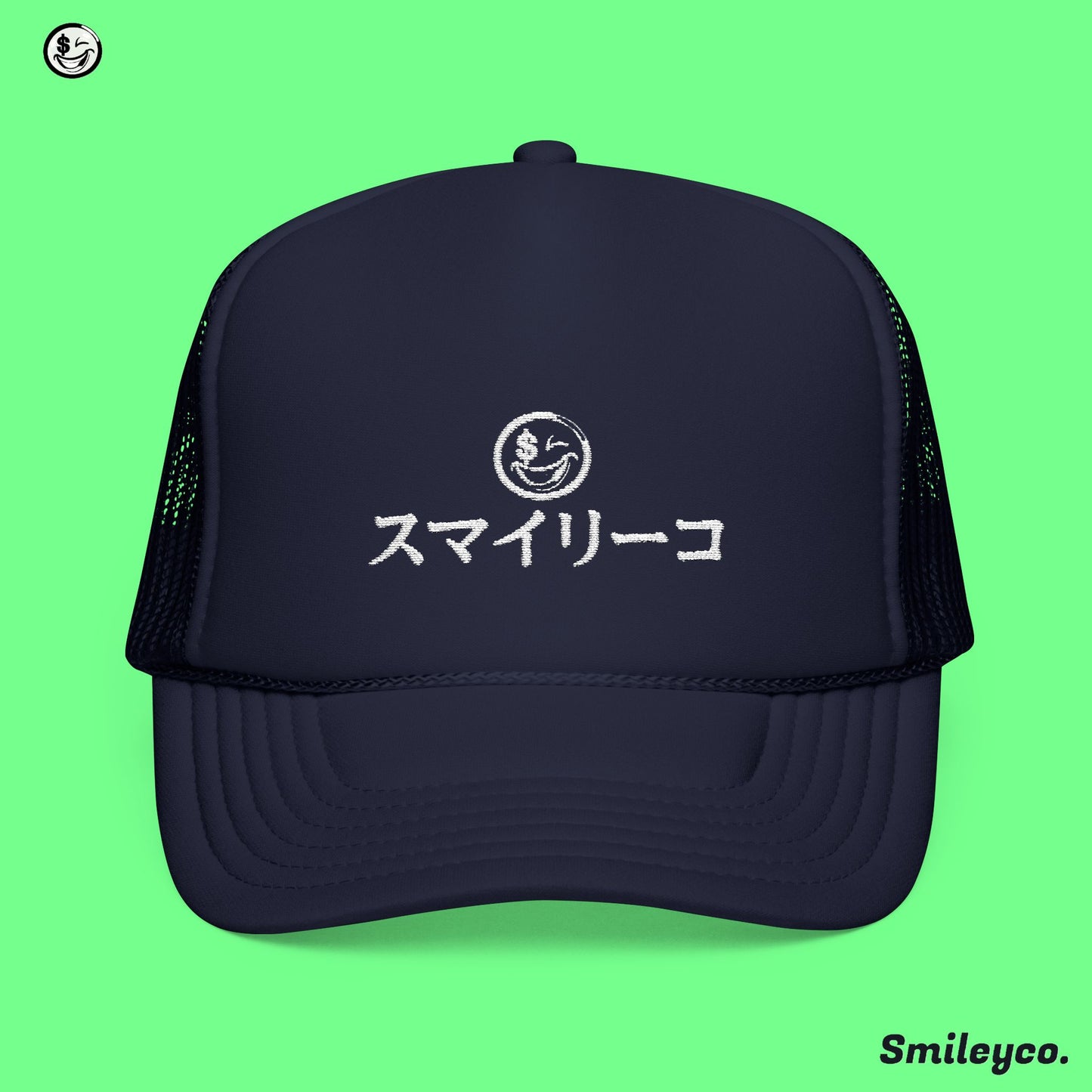 Japan Smileyco Foam Embroidered