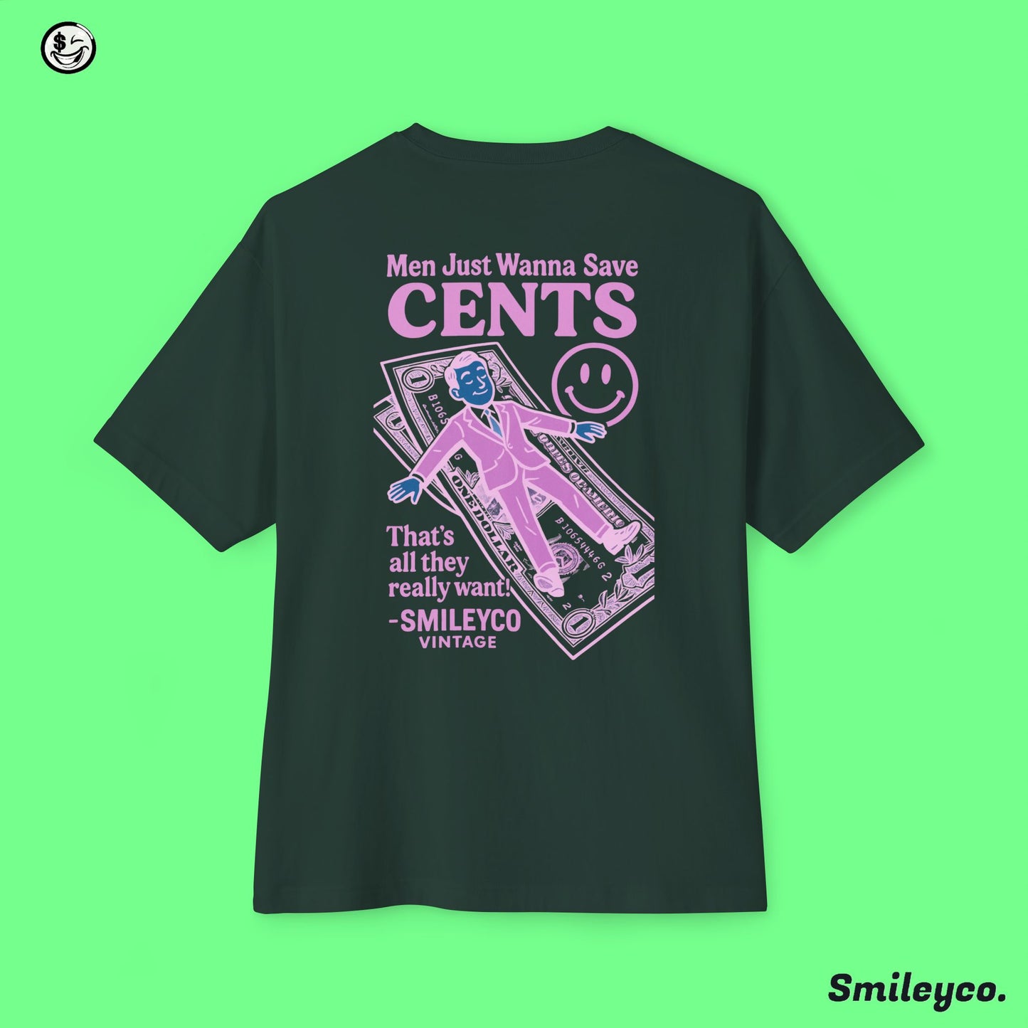 Vintage Smileyco Tee Shirt