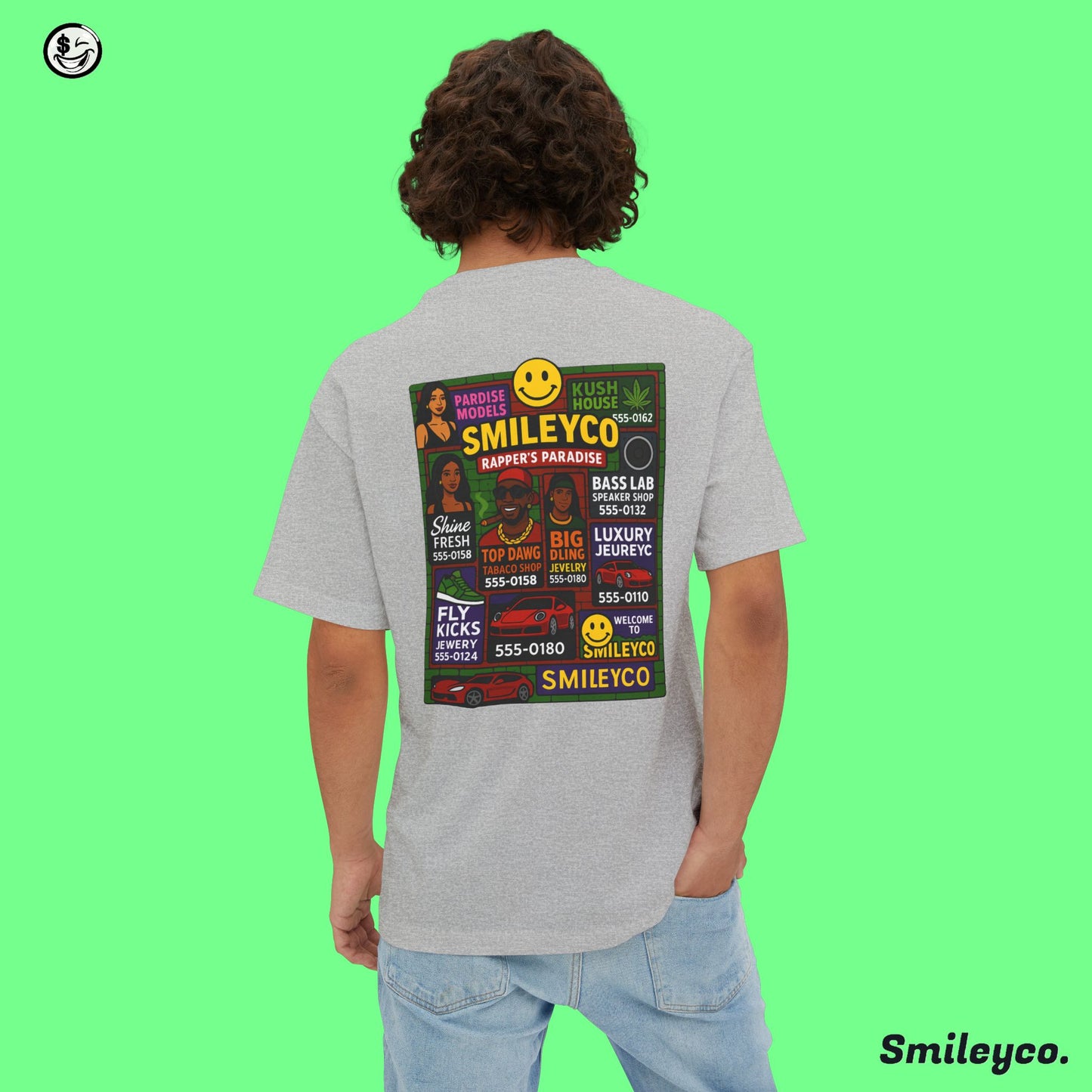 Welcome Boxy Tee Shirt