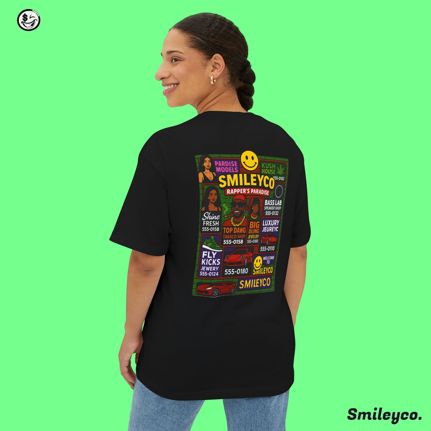 Welcome Boxy Tee Shirt