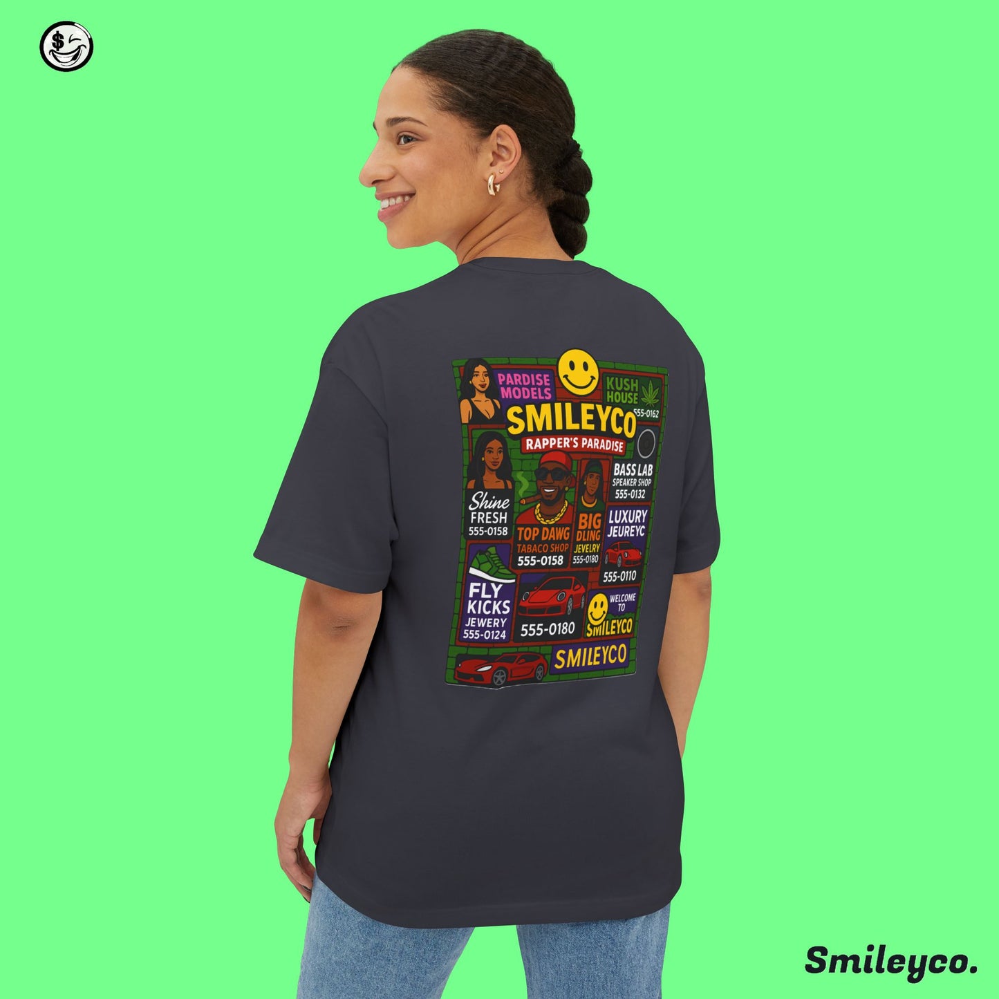 Welcome Boxy Tee Shirt