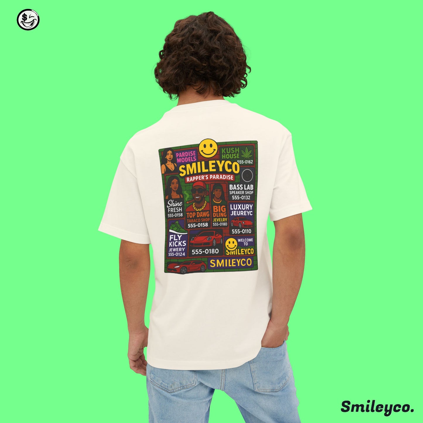 Welcome Boxy Tee Shirt