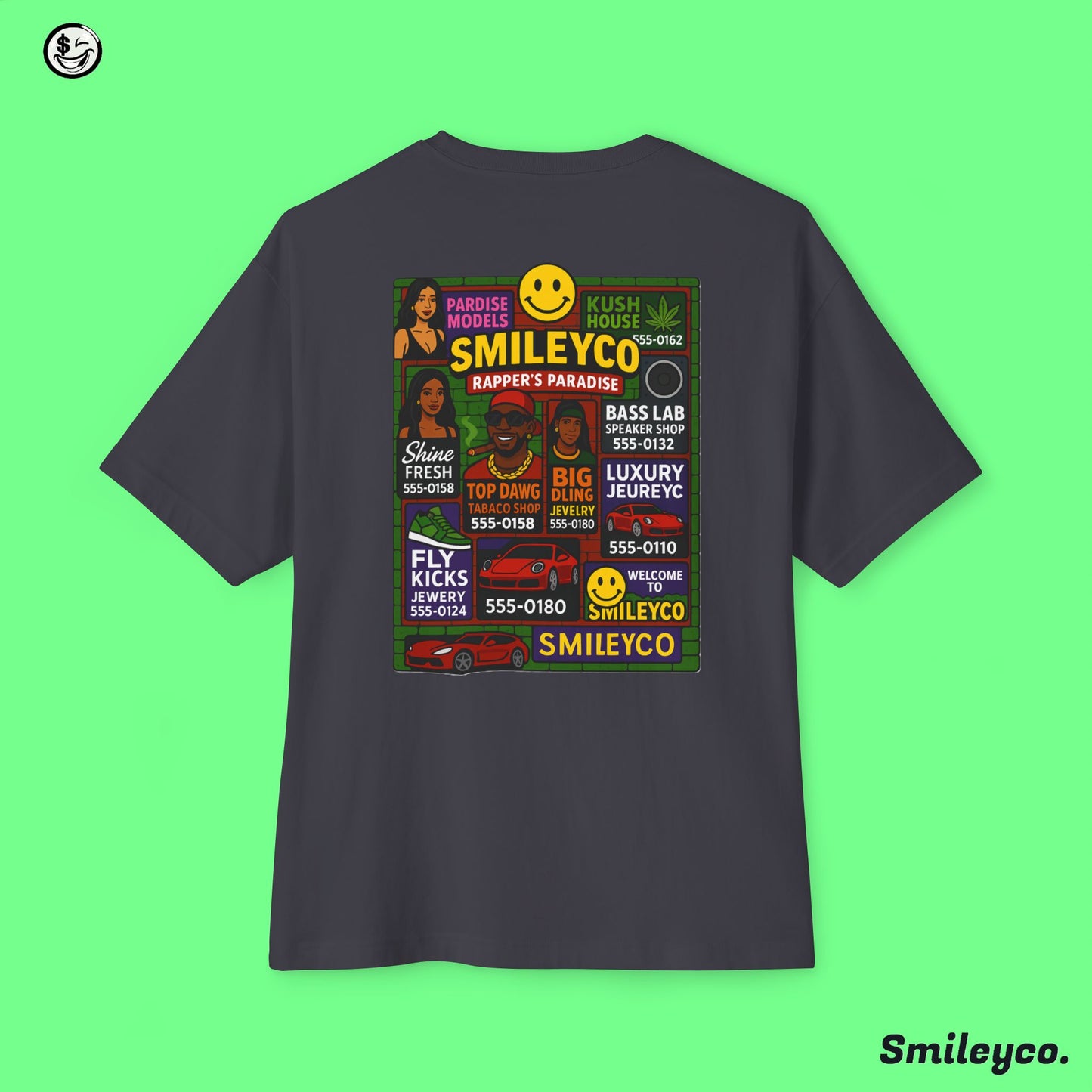 Welcome Boxy Tee Shirt