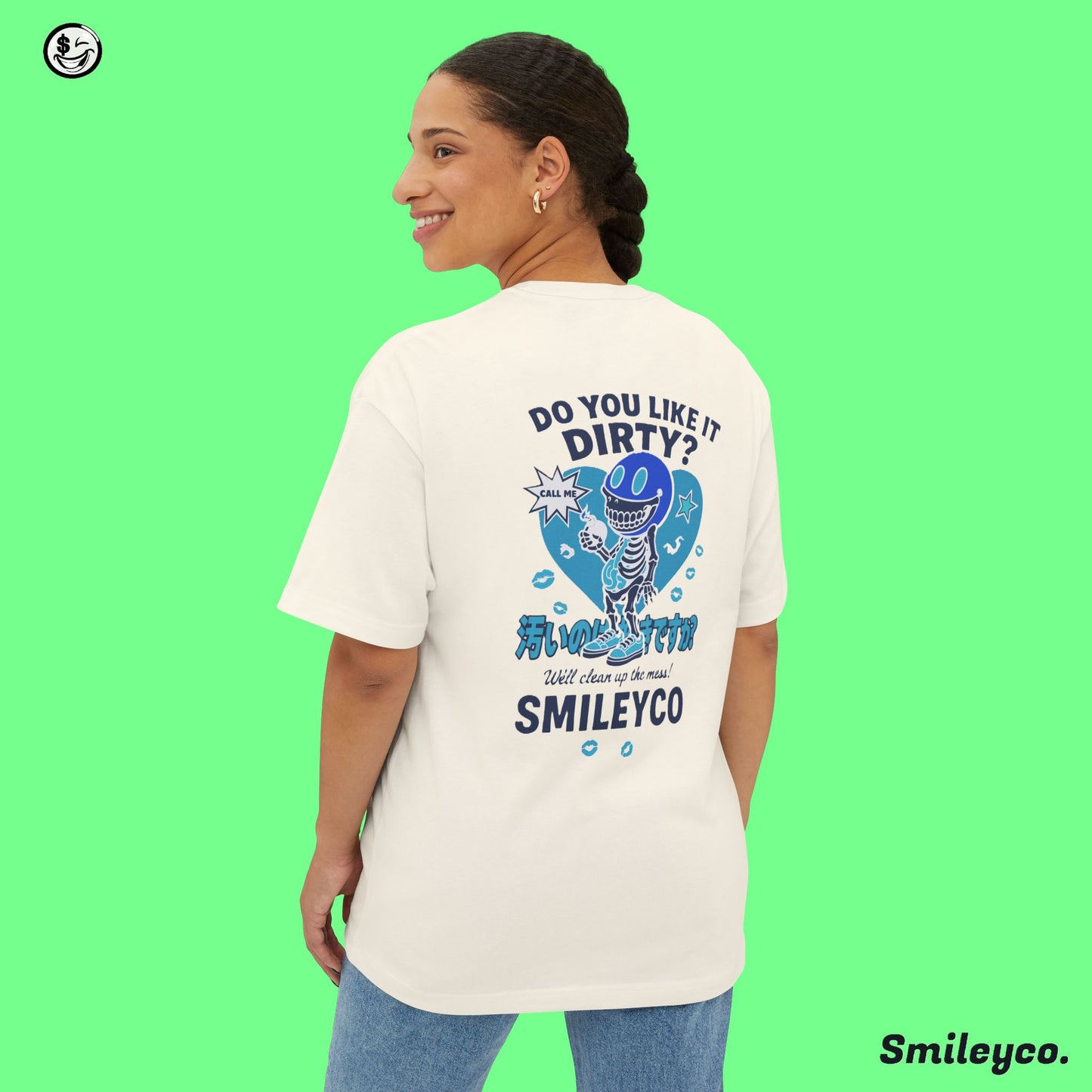 Dirty Love Boxy Tee Shirt