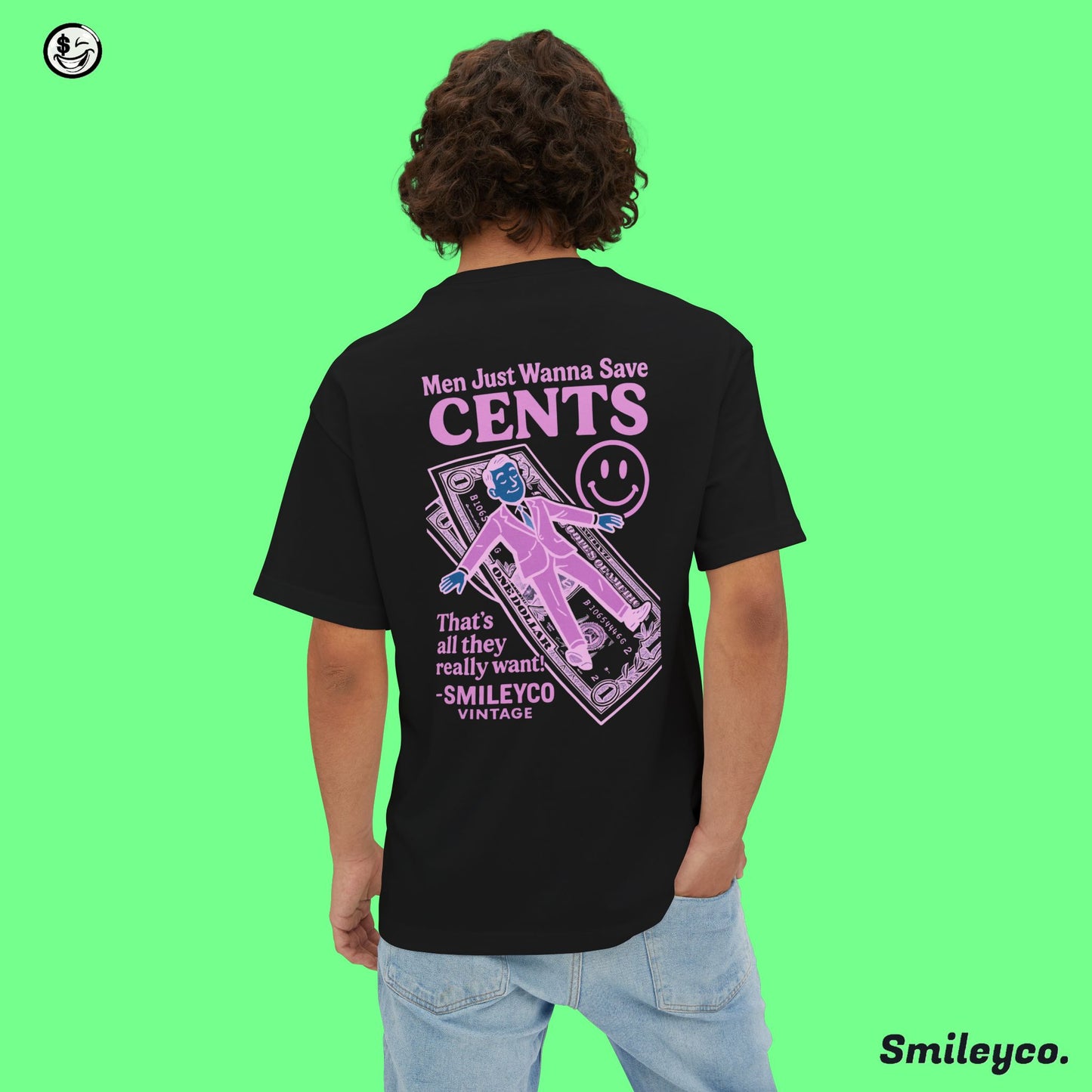 Vintage Smileyco Tee Shirt