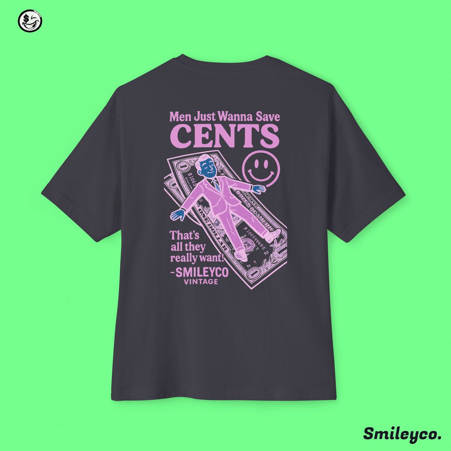 Vintage Smileyco Tee Shirt