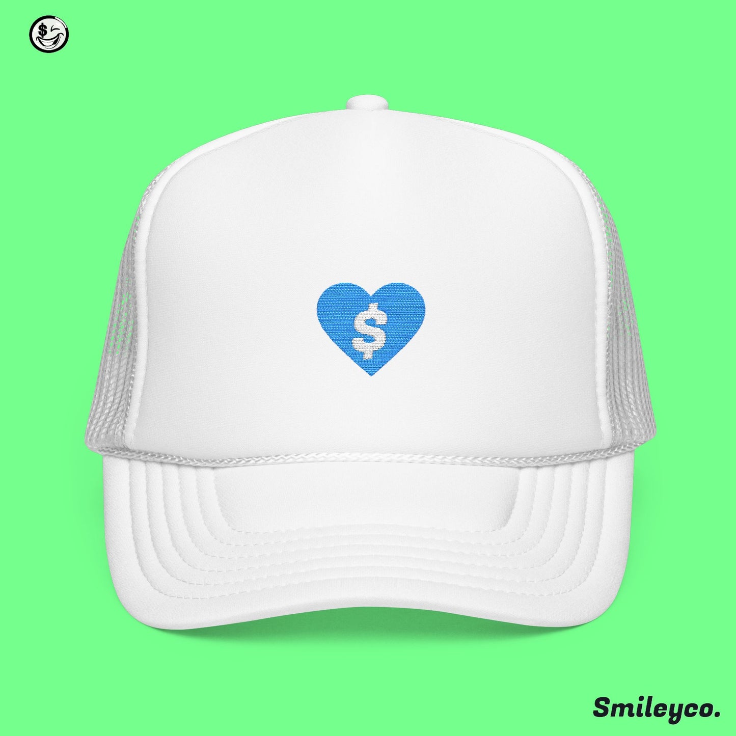 Love Money Foam Embroidered