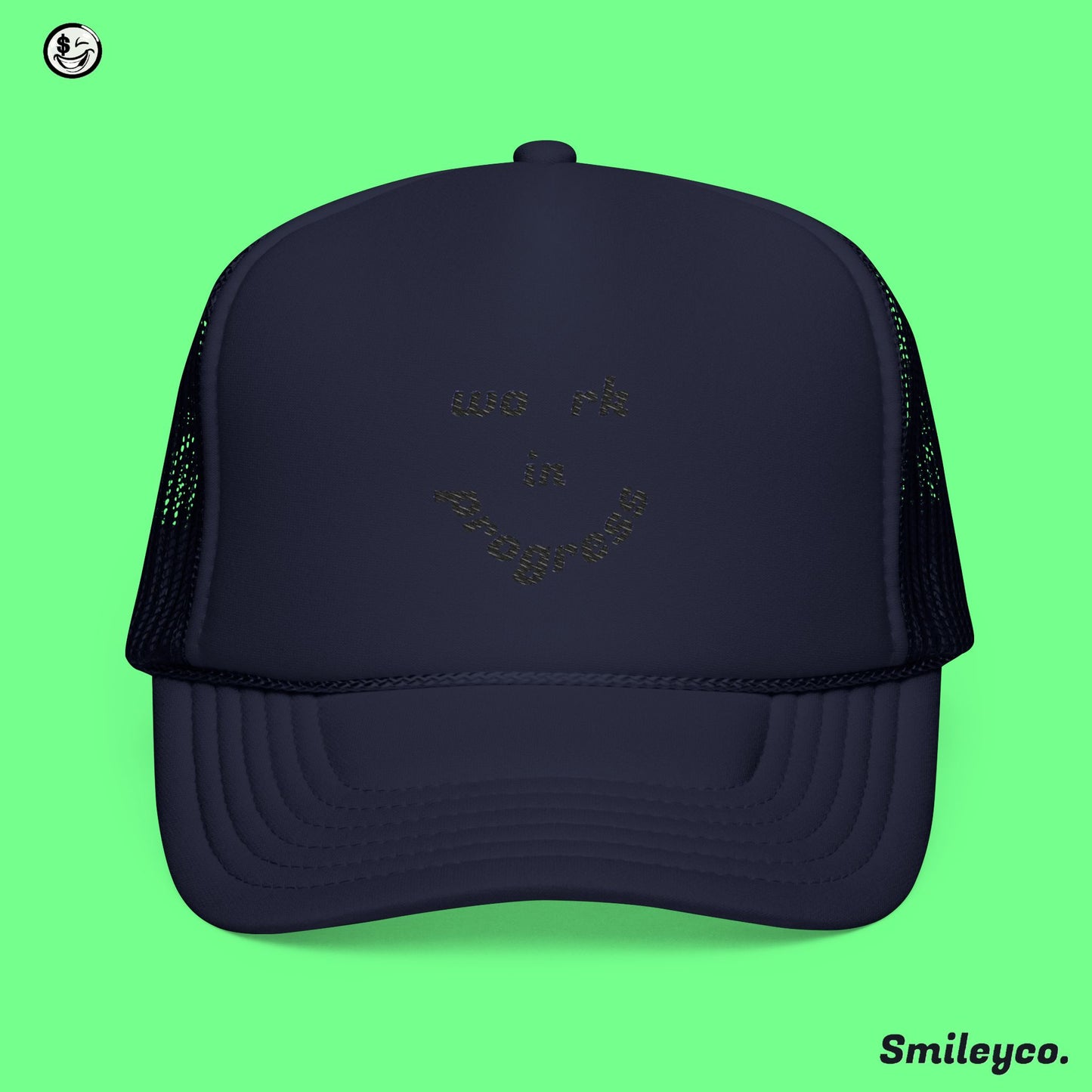 Work in Progres Foam Embroidered