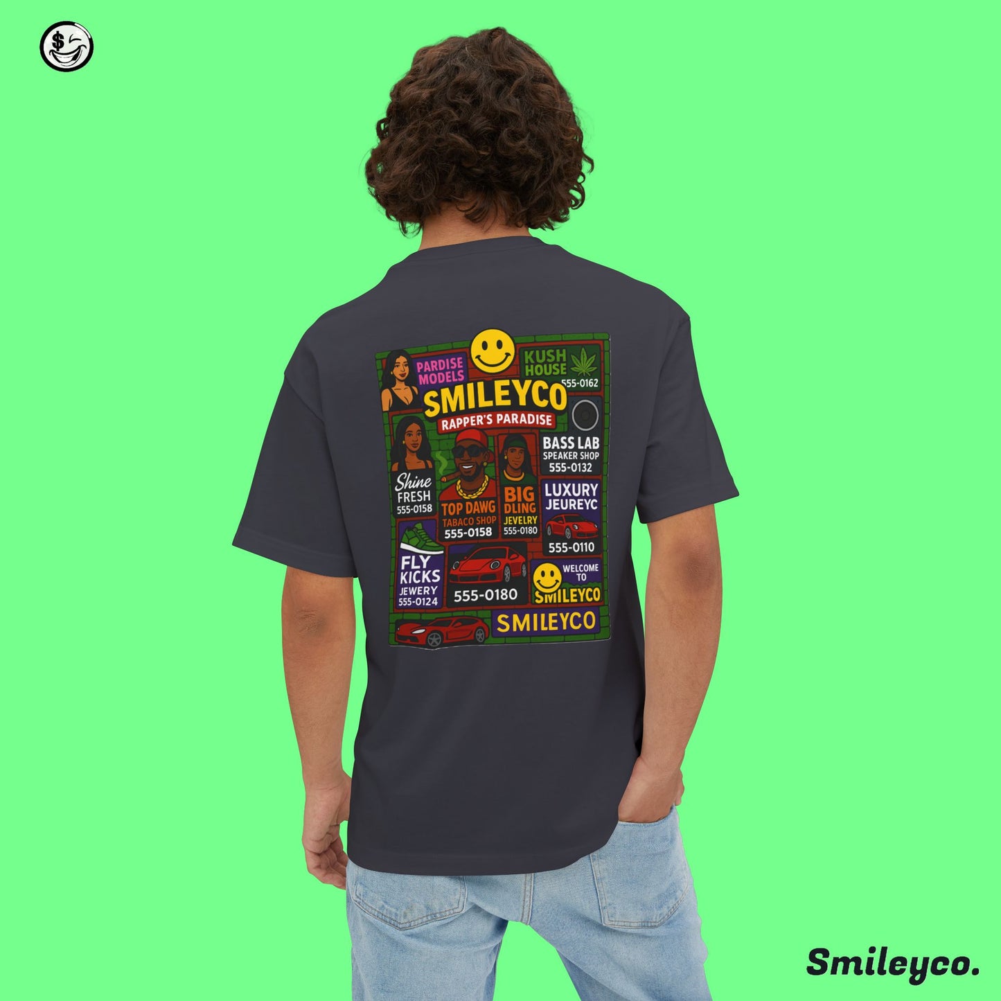 Welcome Boxy Tee Shirt