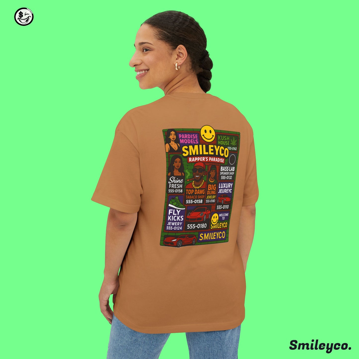 Welcome Boxy Tee Shirt