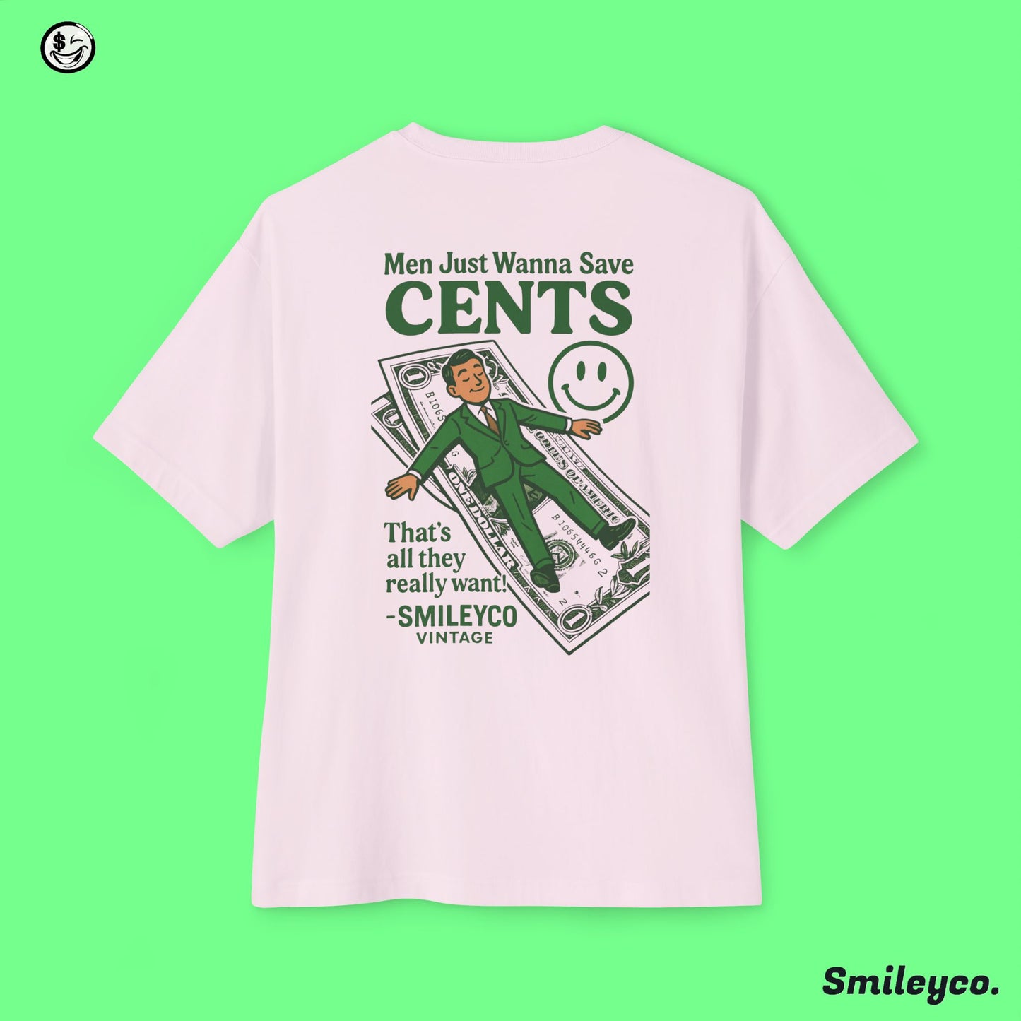 Vintage Smileyco Tee Shirt