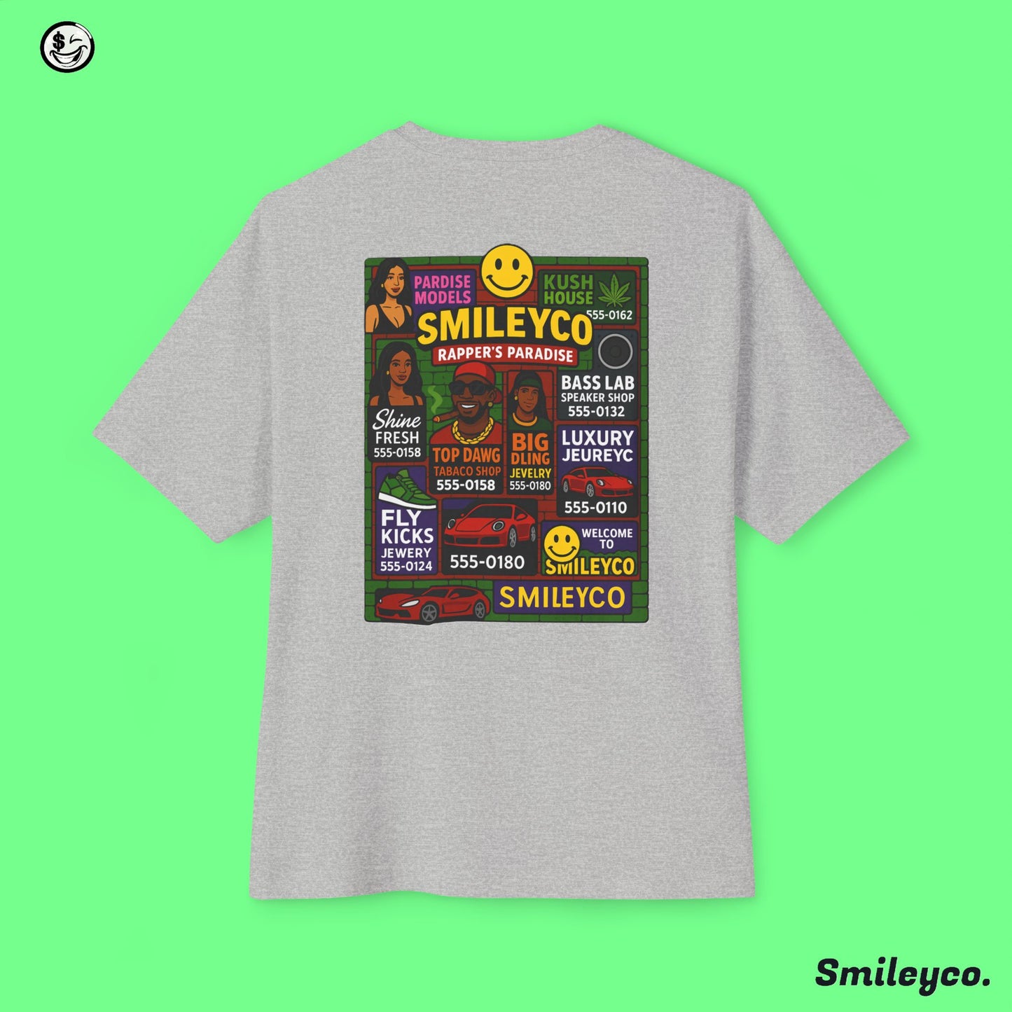 Welcome Boxy Tee Shirt