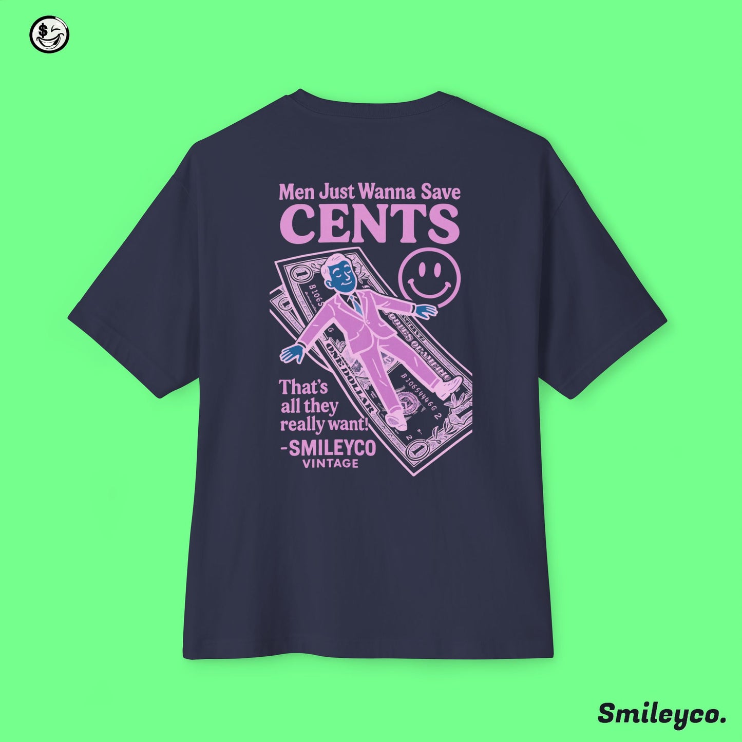 Vintage Smileyco Tee Shirt