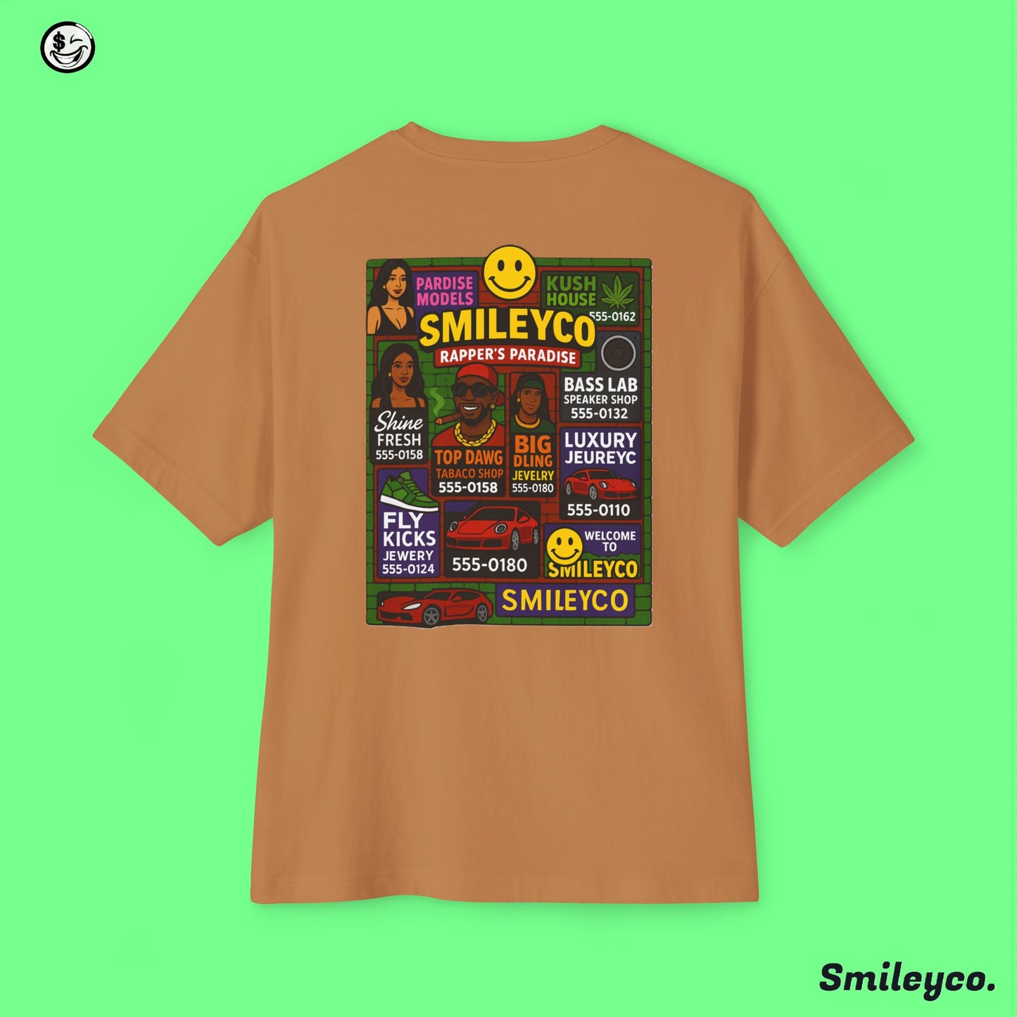 Welcome Boxy Tee Shirt