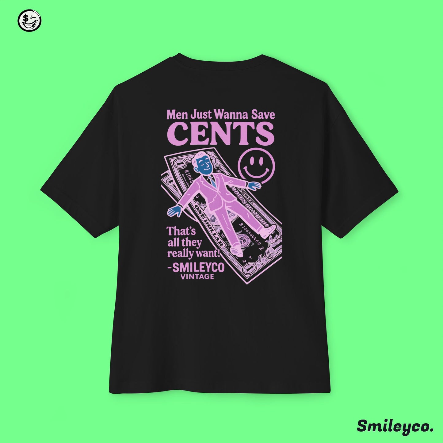 Vintage Smileyco Tee Shirt