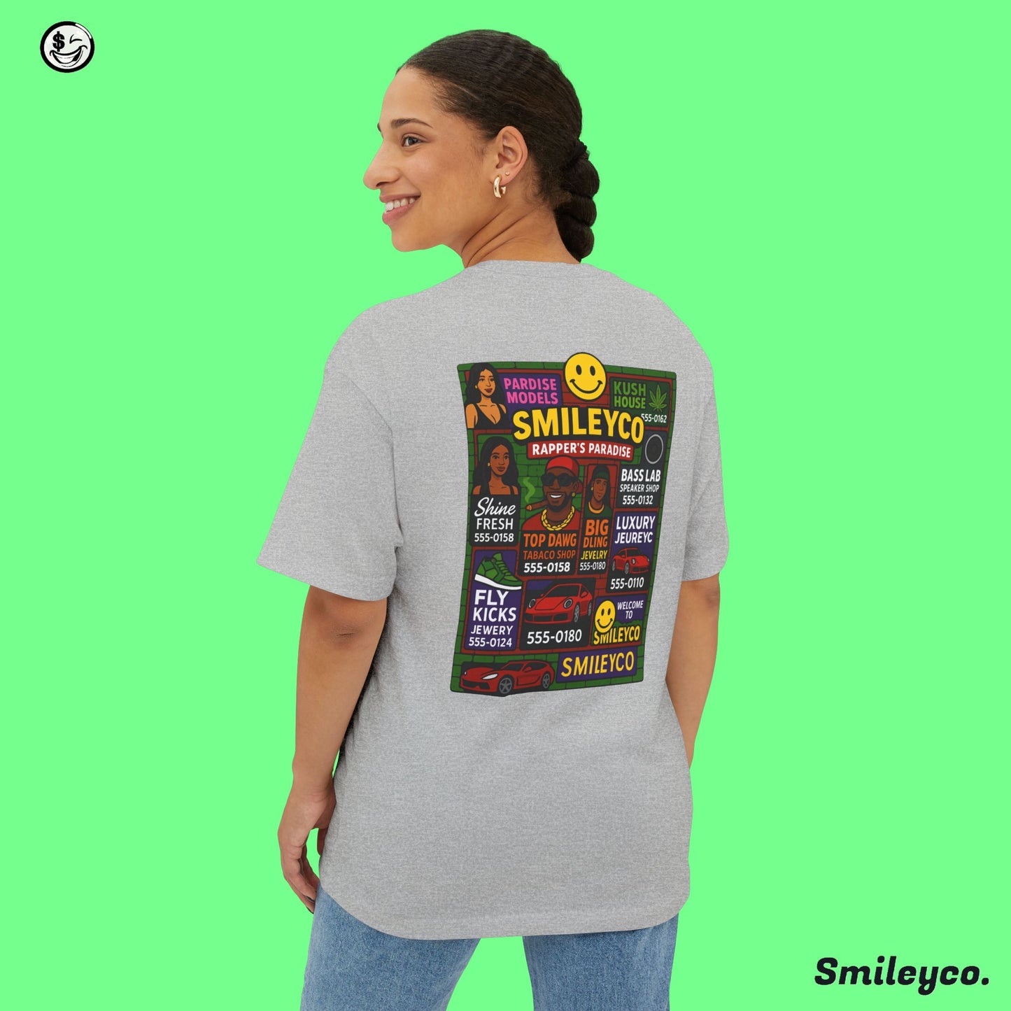 Welcome Boxy Tee Shirt