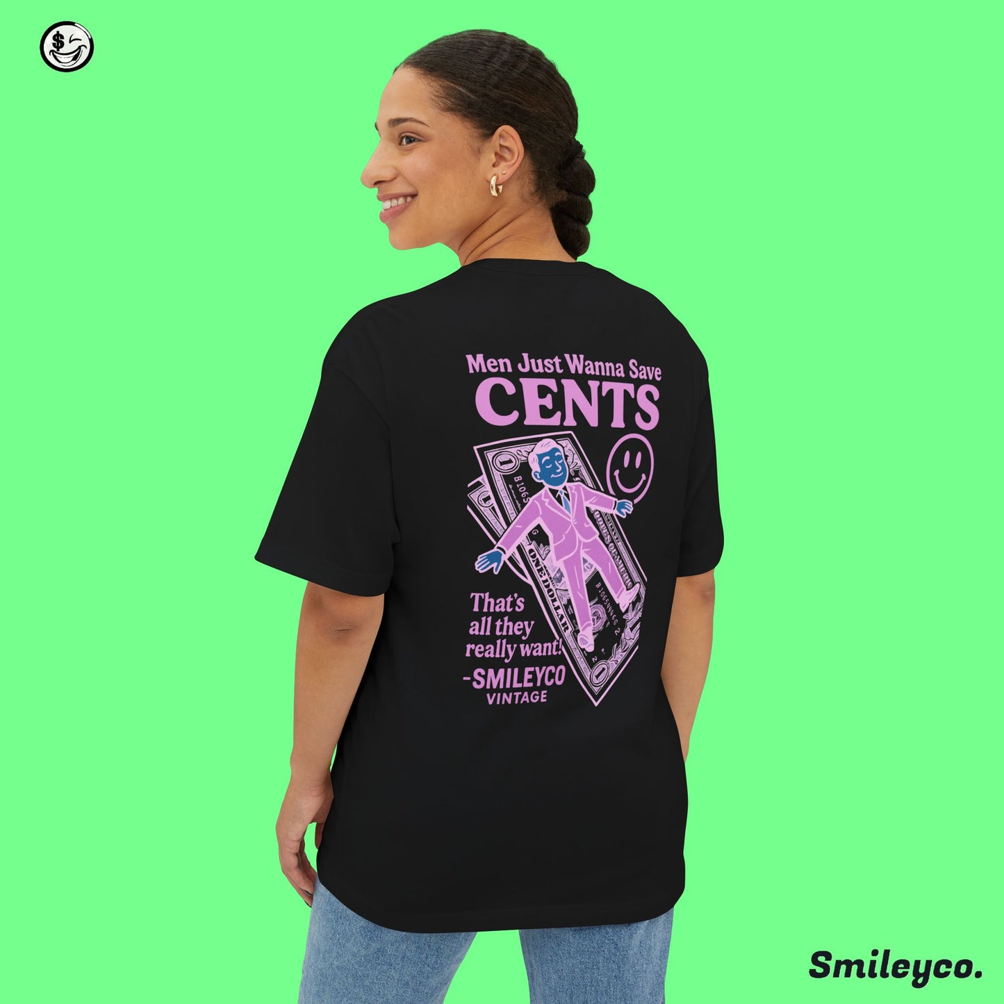 Vintage Smileyco Tee Shirt