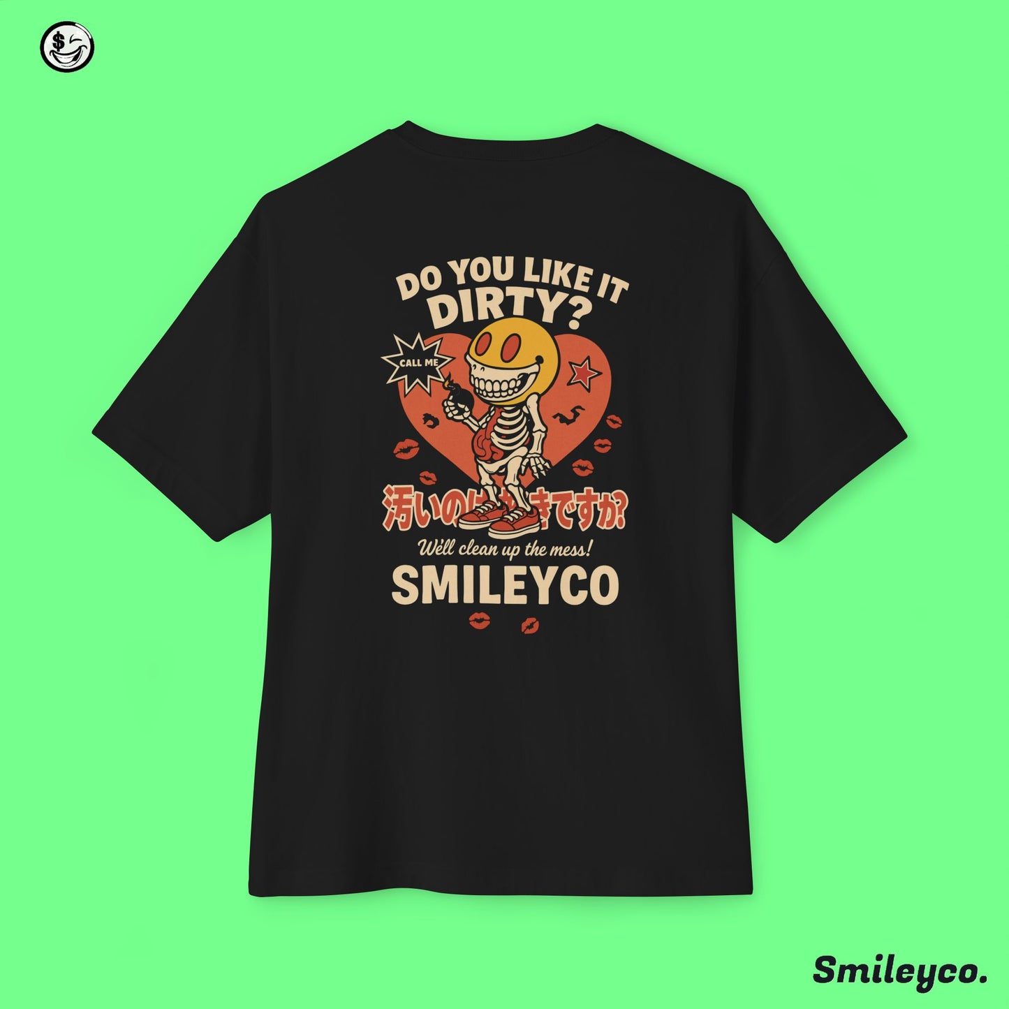 Dirty Love Boxy Tee Shirt