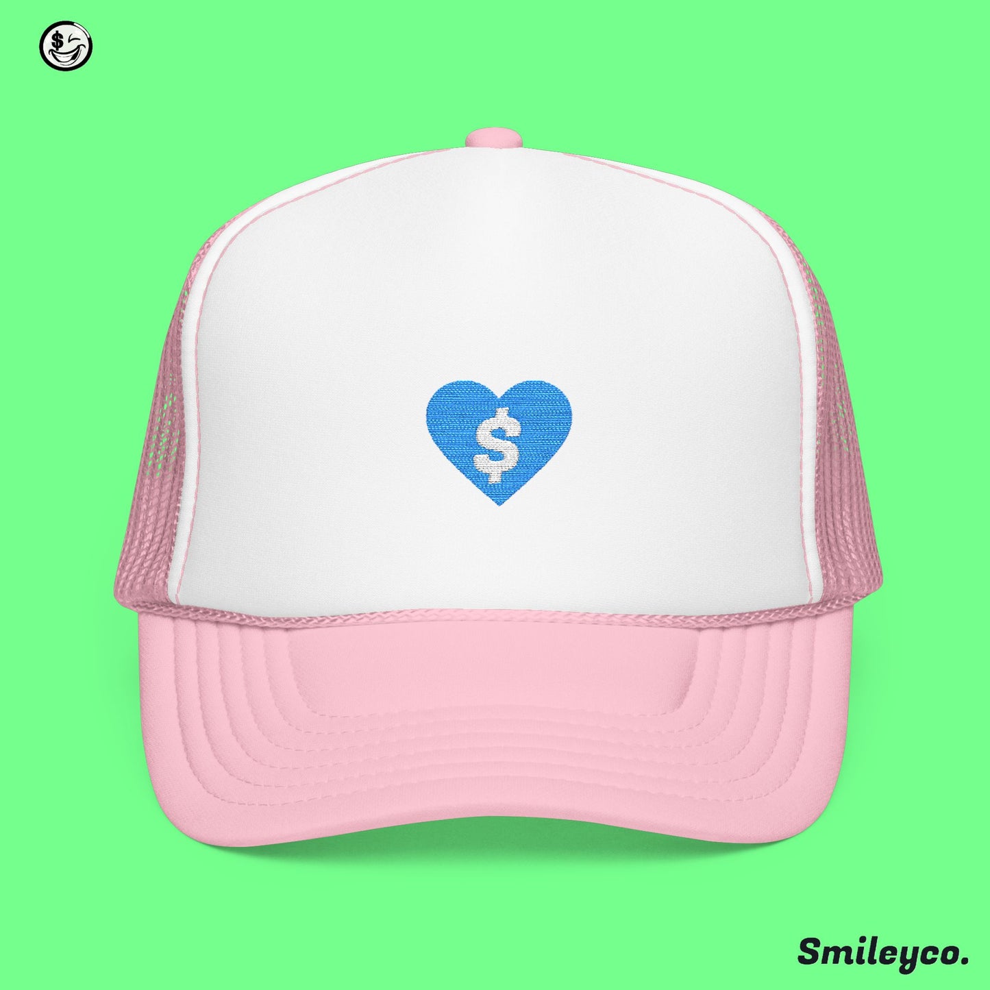 Love Money Foam Embroidered