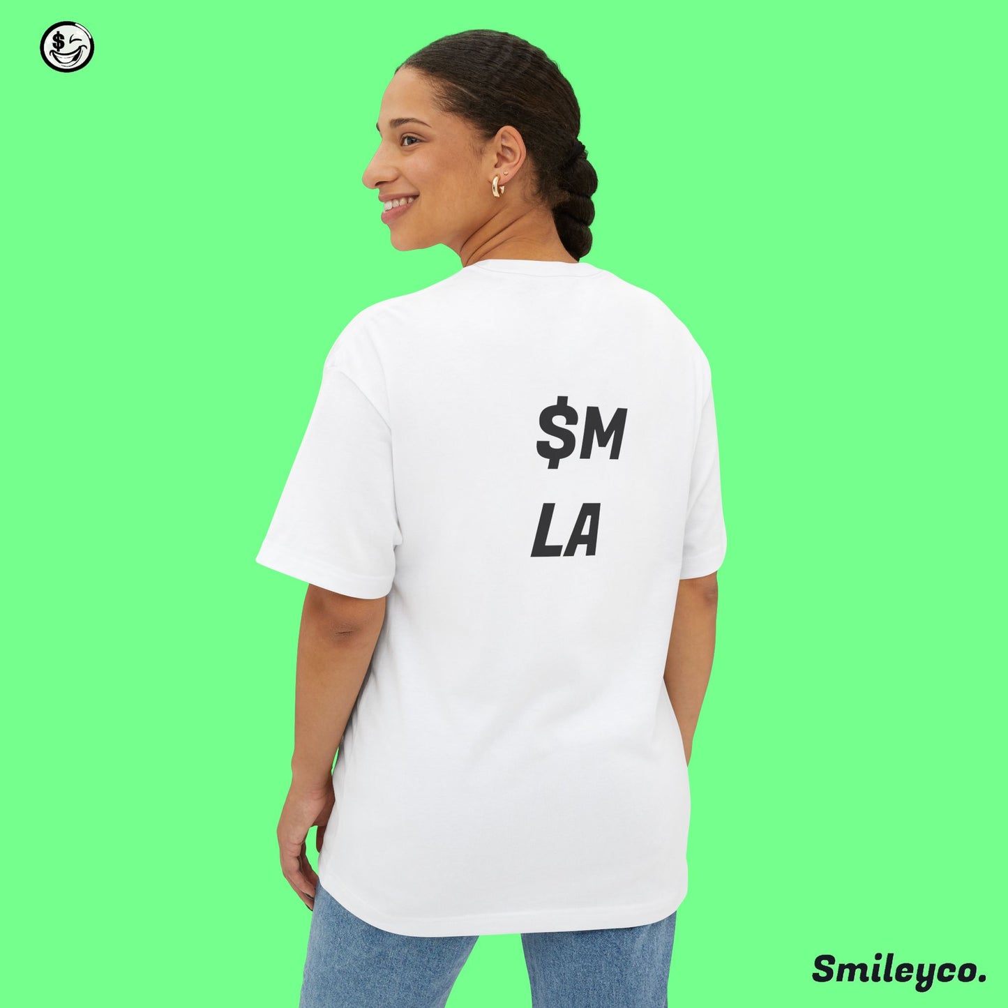 $MLA  Boxy Tee Shirt