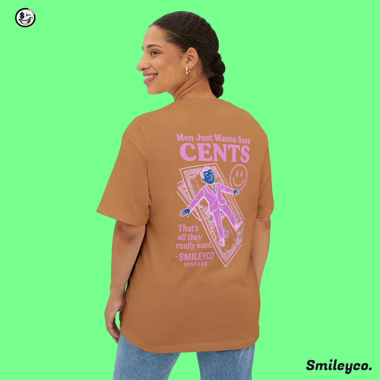 Vintage Smileyco Tee Shirt
