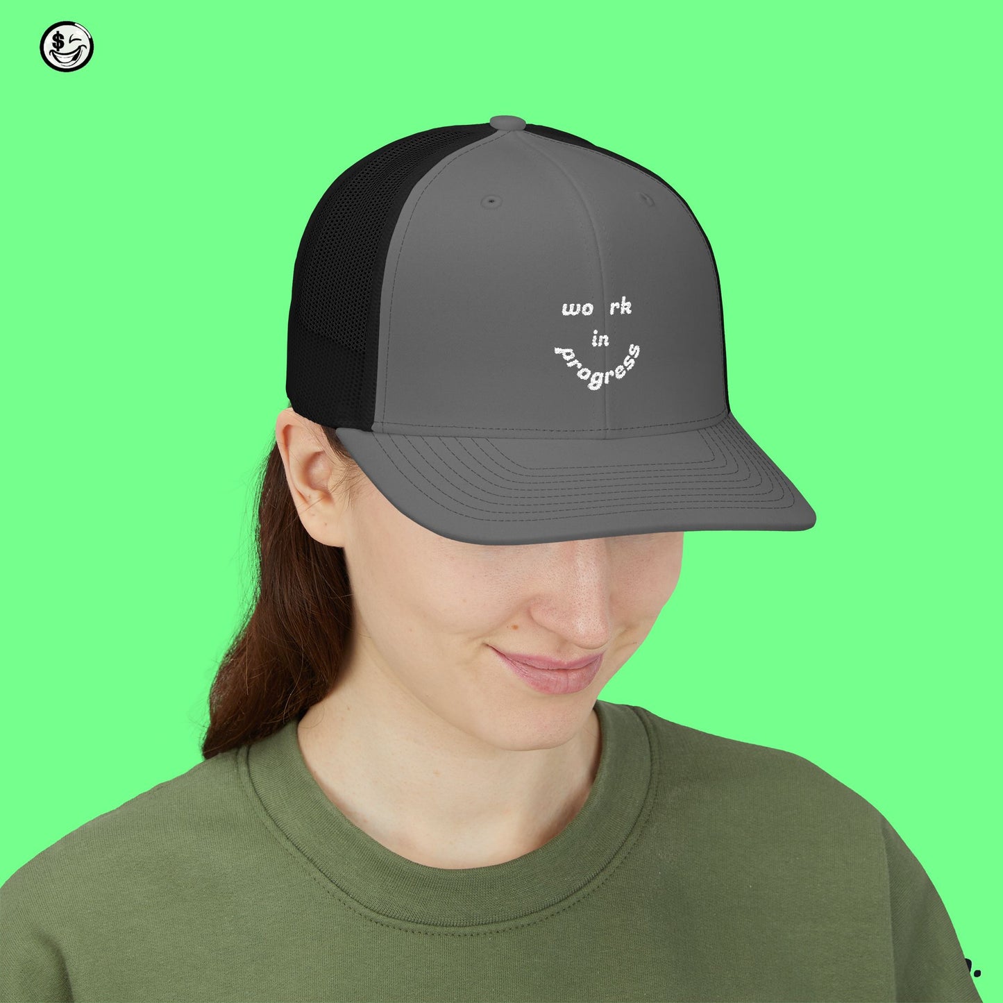 Work In Progress Embroidered