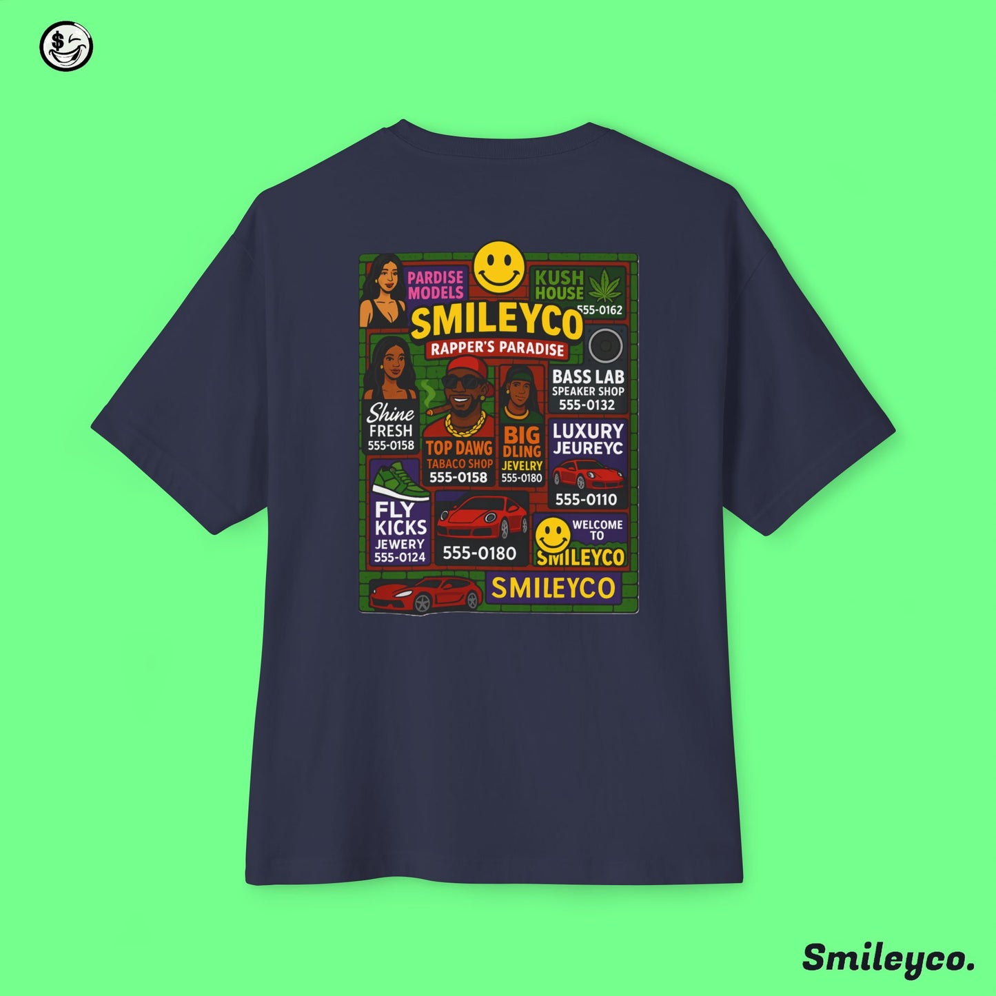 Welcome Boxy Tee Shirt