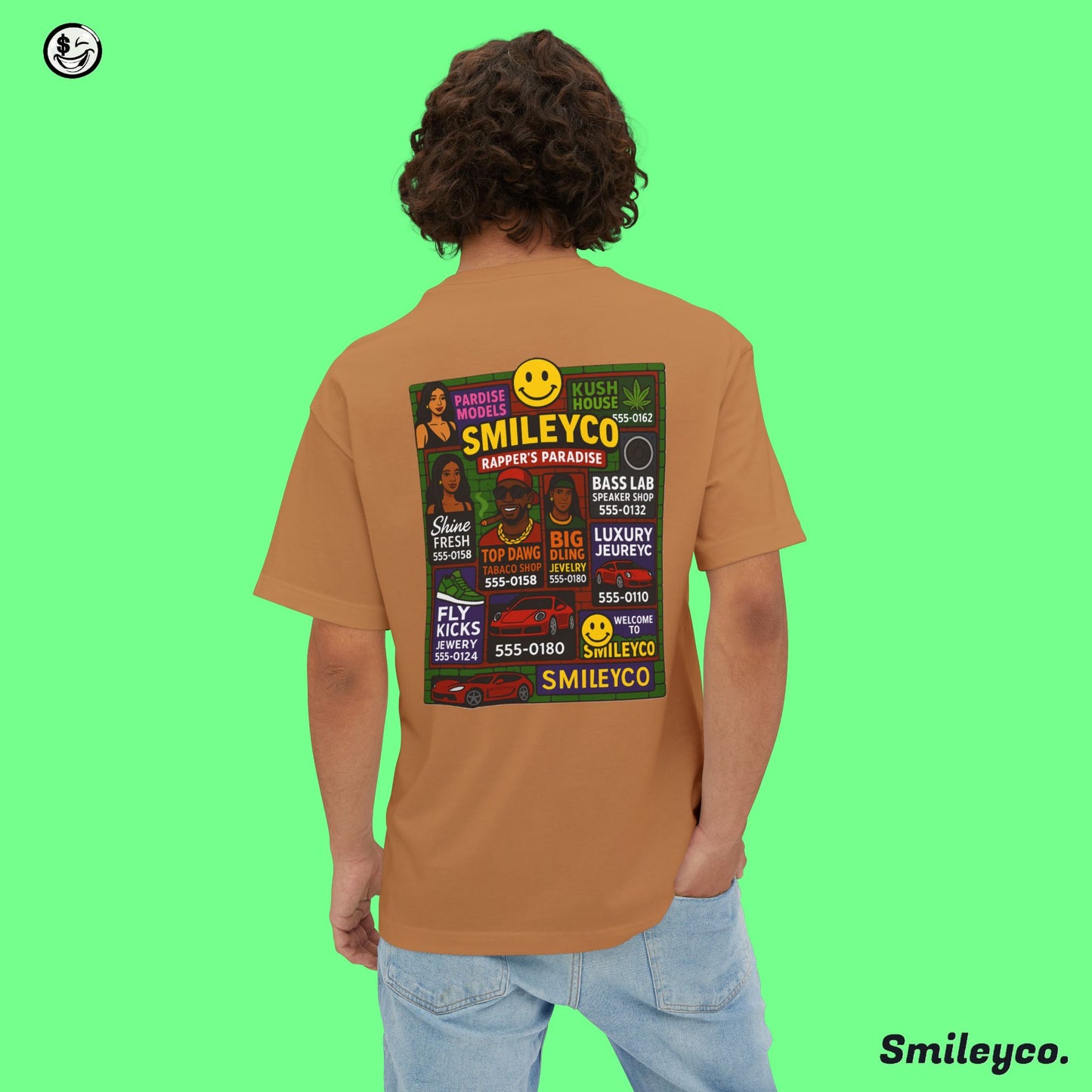 Welcome Boxy Tee Shirt