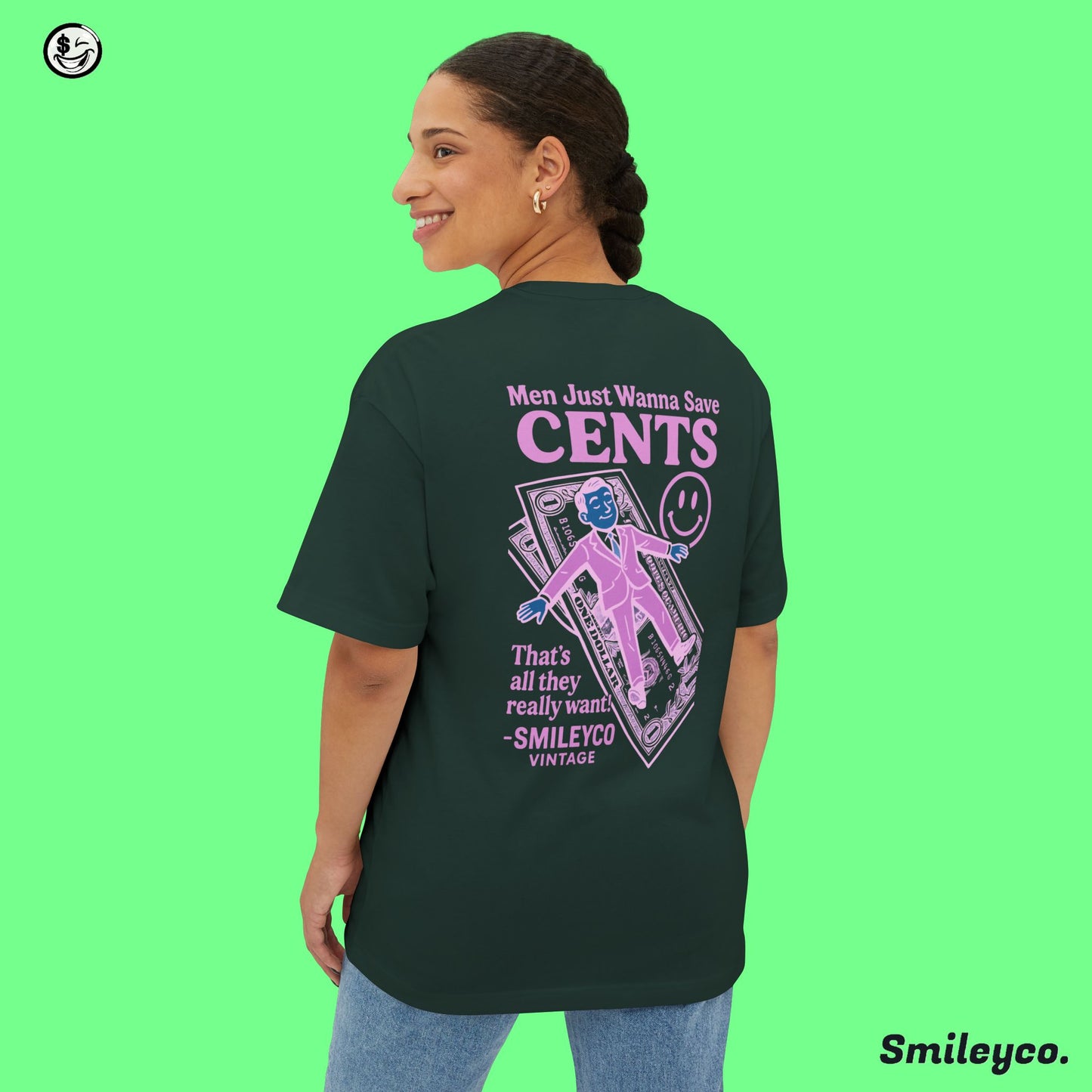Vintage Smileyco Tee Shirt