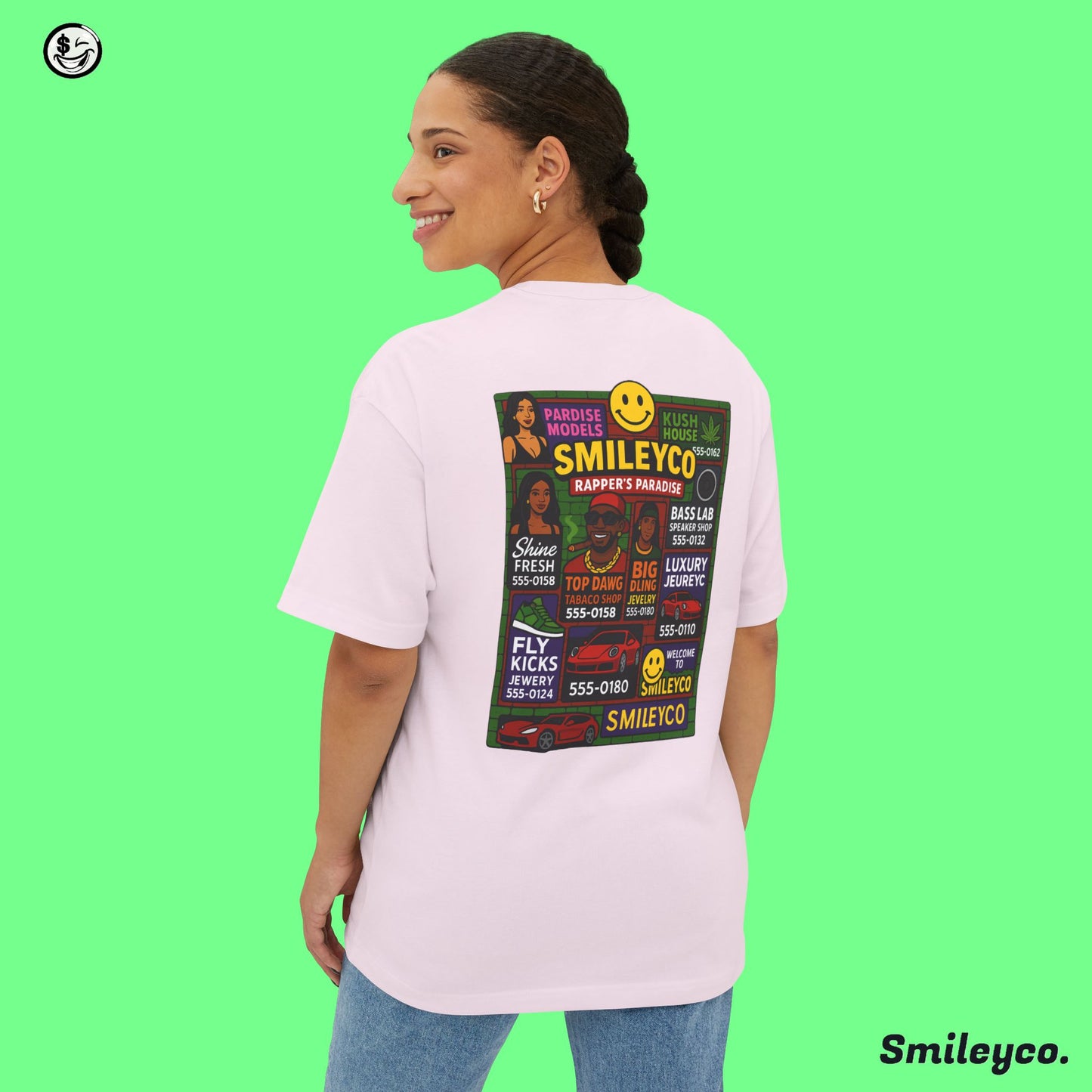 Welcome Boxy Tee Shirt