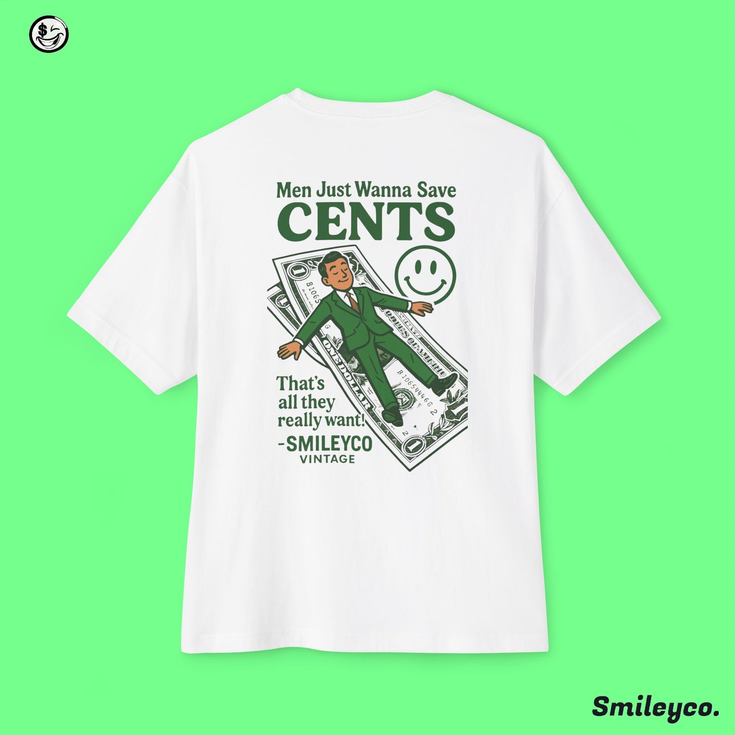 Vintage Smileyco Tee Shirt