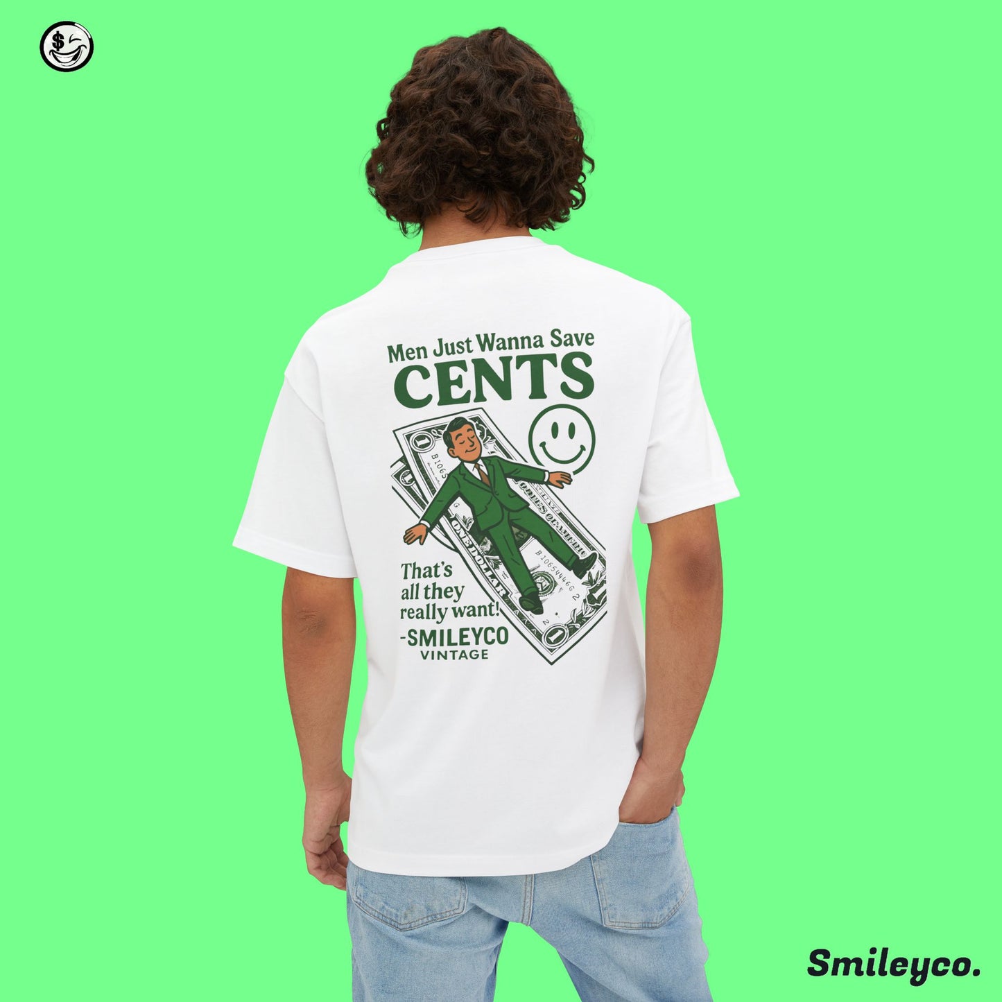 Vintage Smileyco Tee Shirt