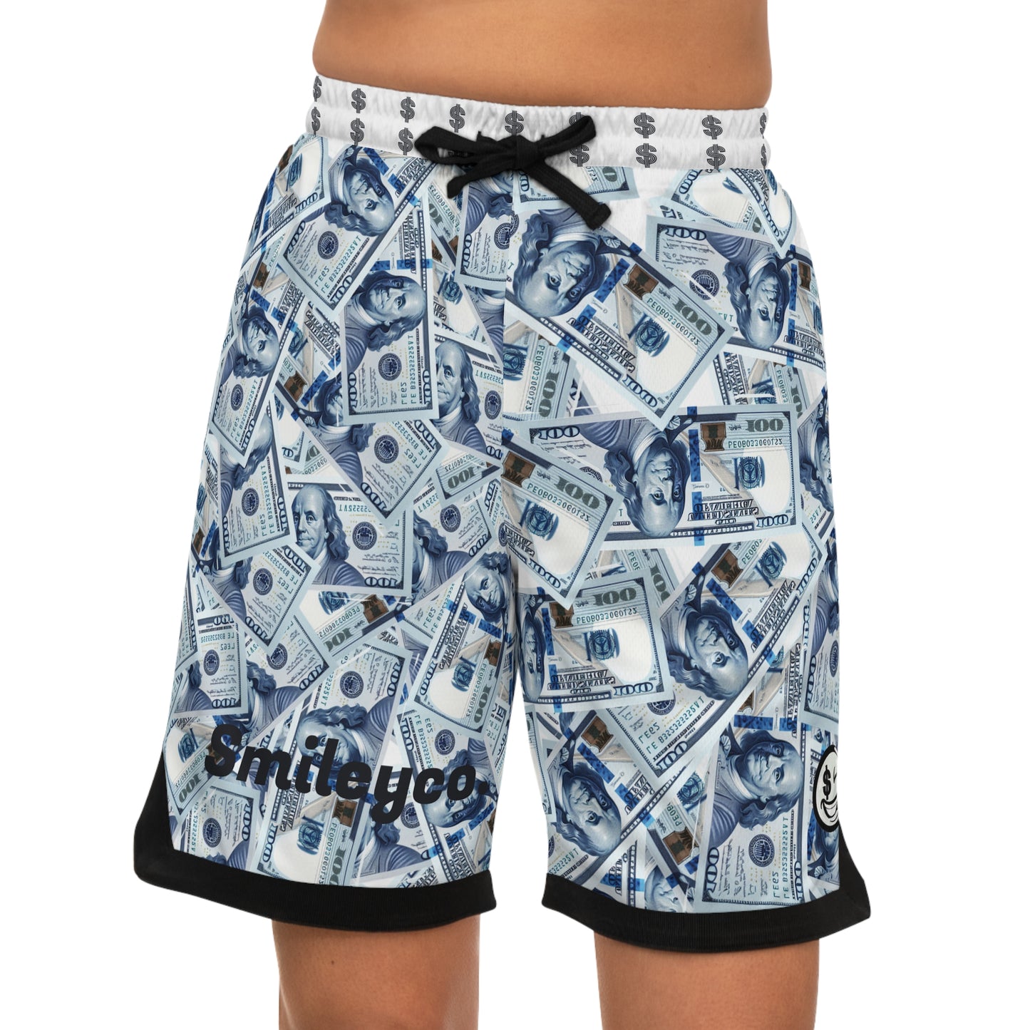 Basketball Shorts 100 Bills