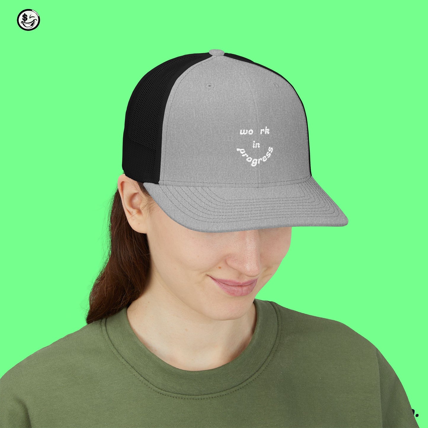 Work In Progress Embroidered