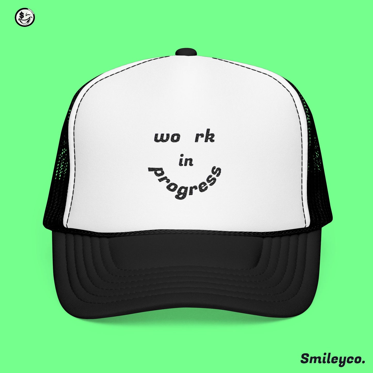 Work in Progres Foam Embroidered