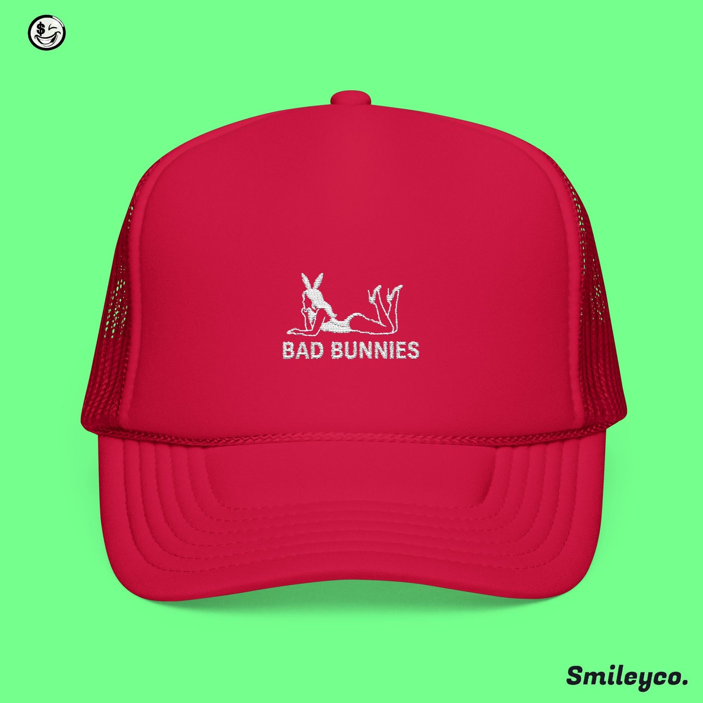 Bad Bunnies Foam Embroidered