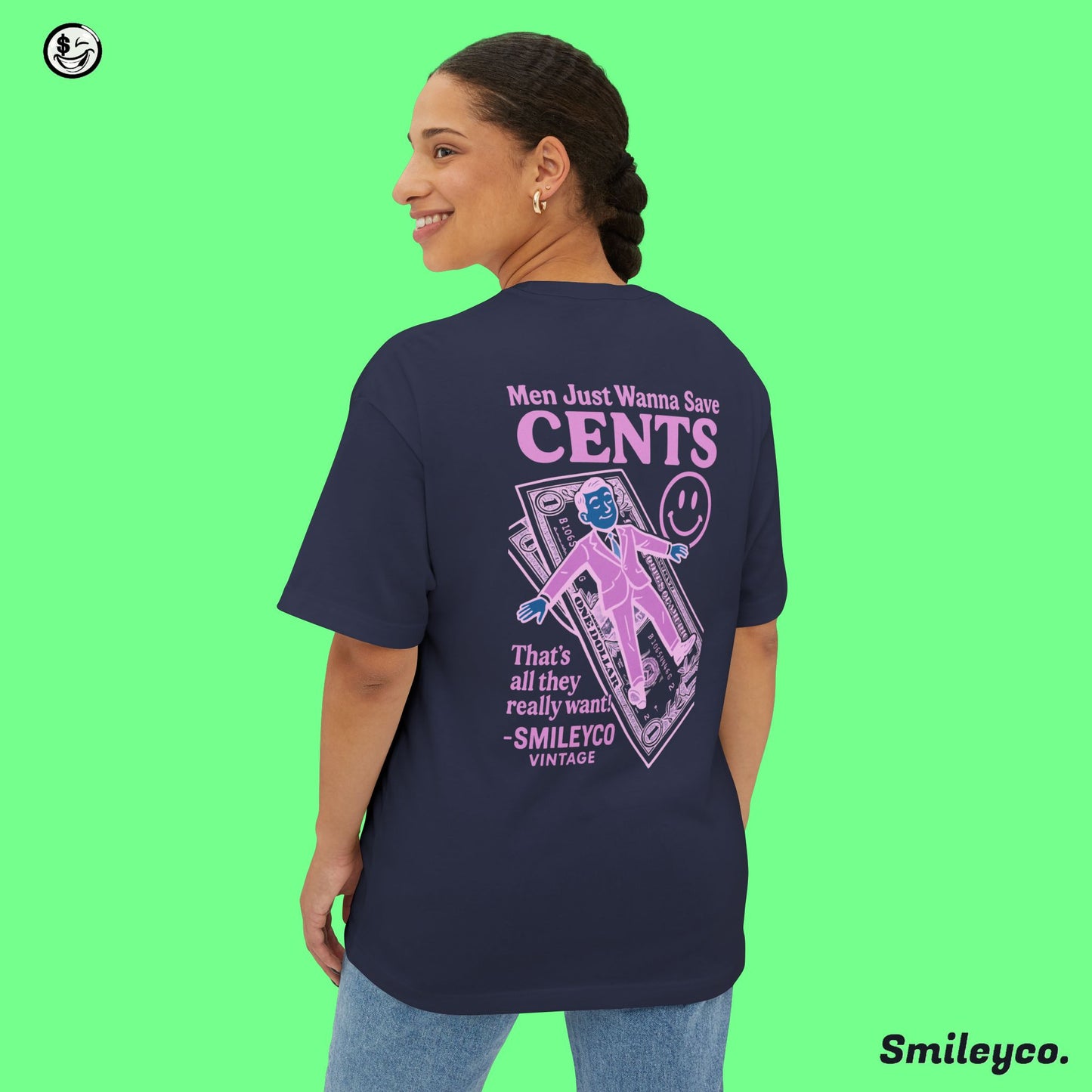 Vintage Smileyco Tee Shirt