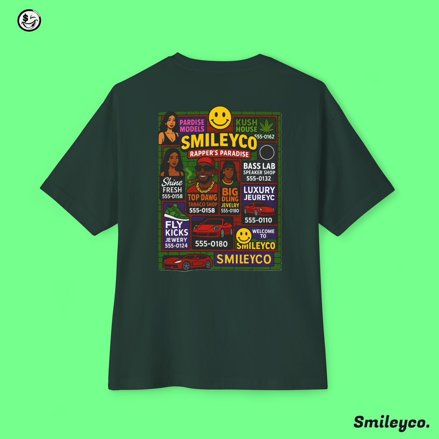 Welcome Boxy Tee Shirt