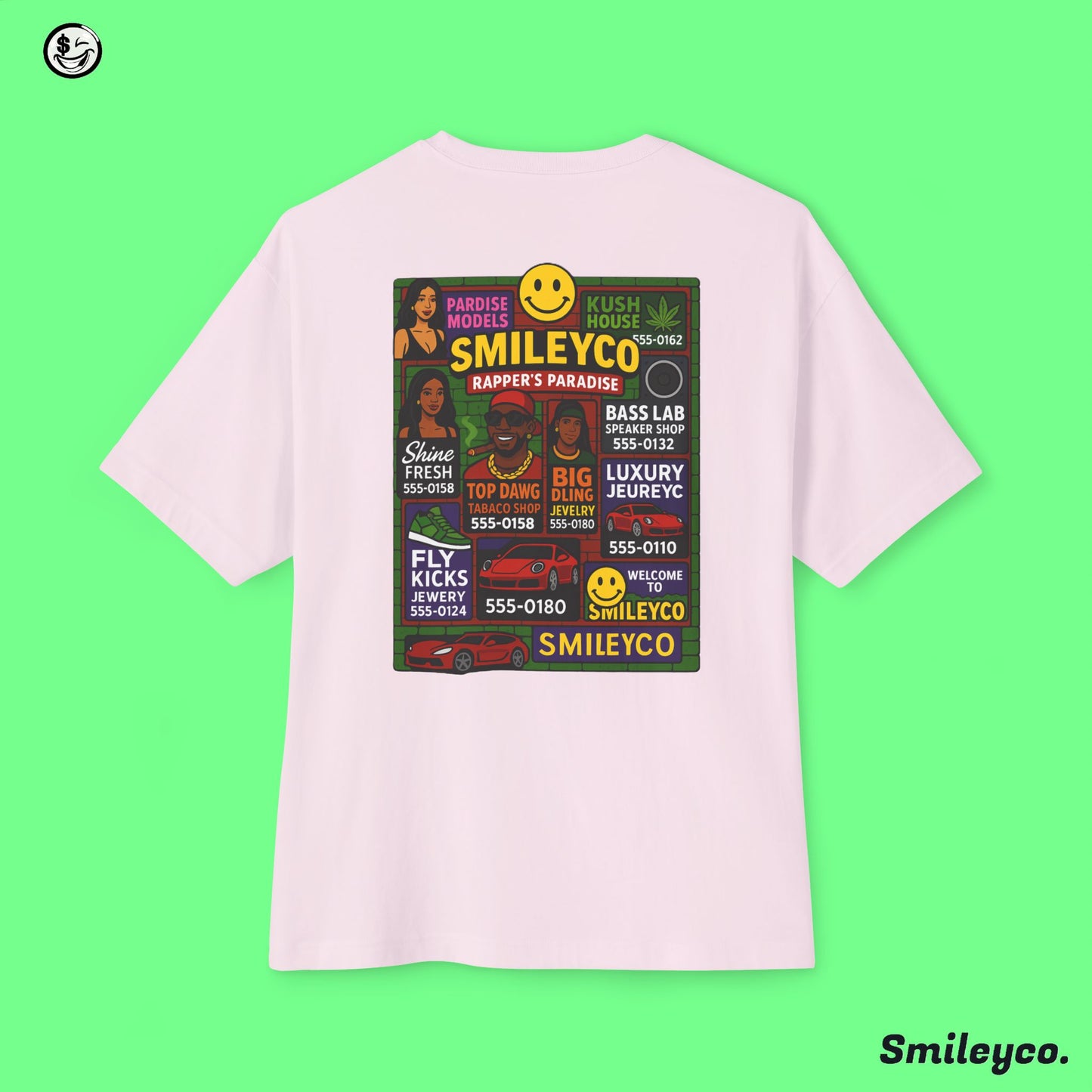 Welcome Boxy Tee Shirt